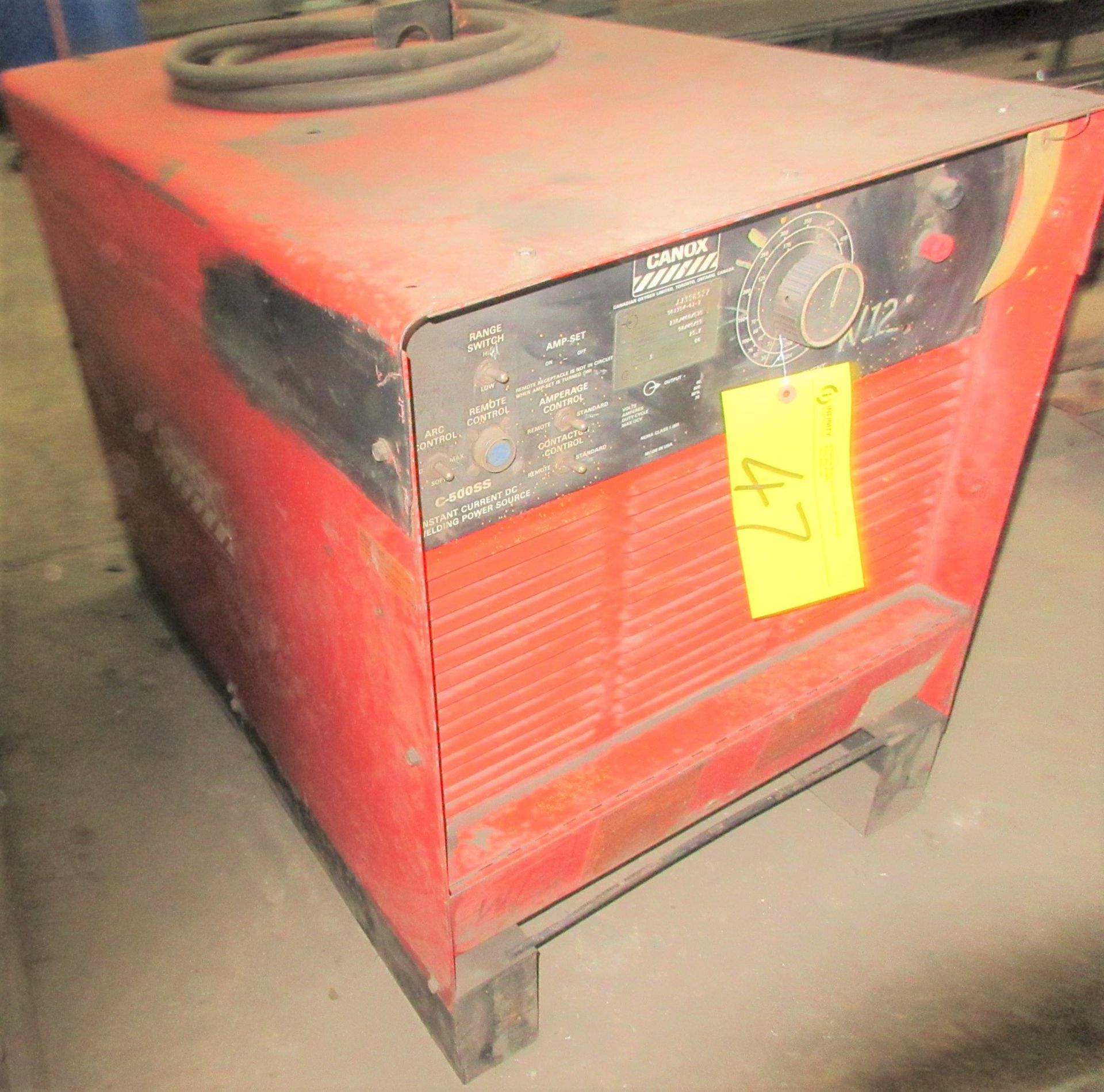 CANOX C-500SS WELDER