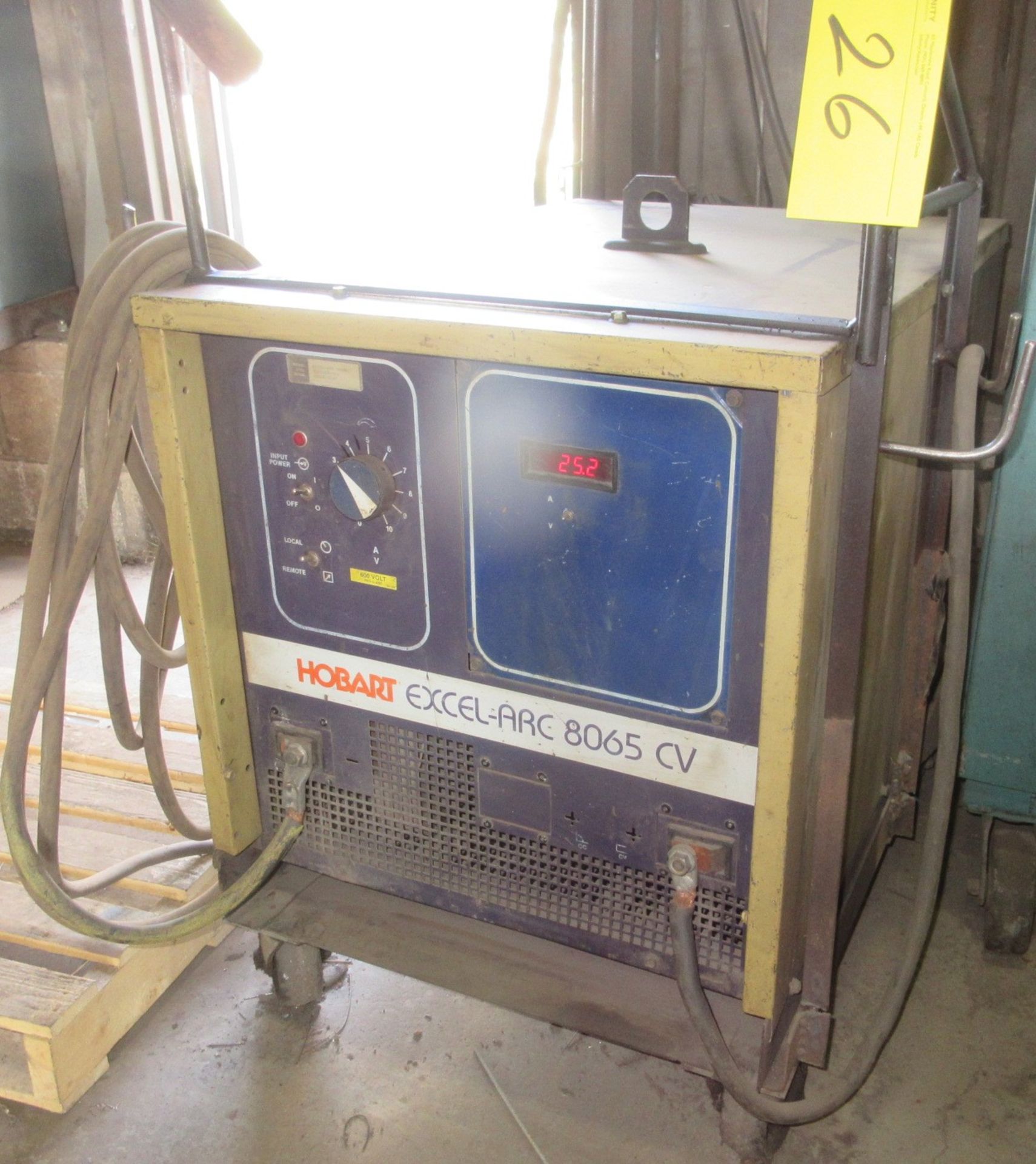 HOBART EXCEL-ARC 8065 CV WELDER W/ THERMAL ARC 2410 WIRE FEEDER (NO JIB)