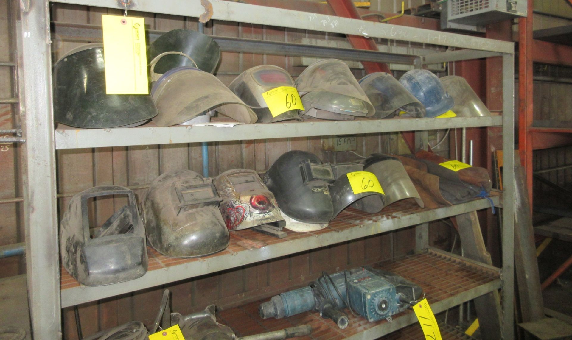 LOT OF WELDING SUPPLIES ON CART INCLUDING TUNCOWELD ELECTRODES, CABLES, TIPS, PARTS, ETC. - Image 9 of 9