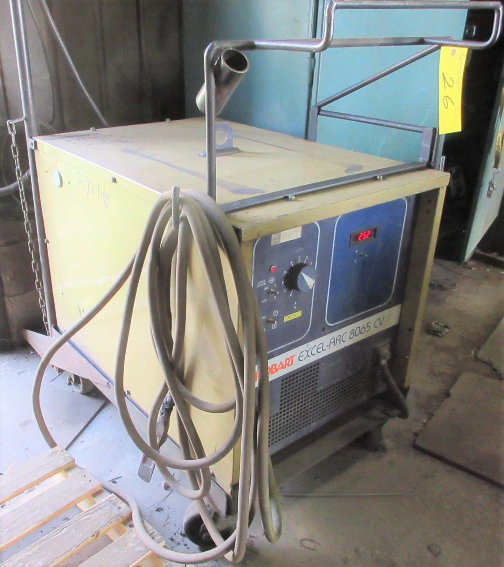 HOBART EXCEL-ARC 8065 CV WELDER W/ THERMAL ARC 2410 WIRE FEEDER (NO JIB) - Image 2 of 5