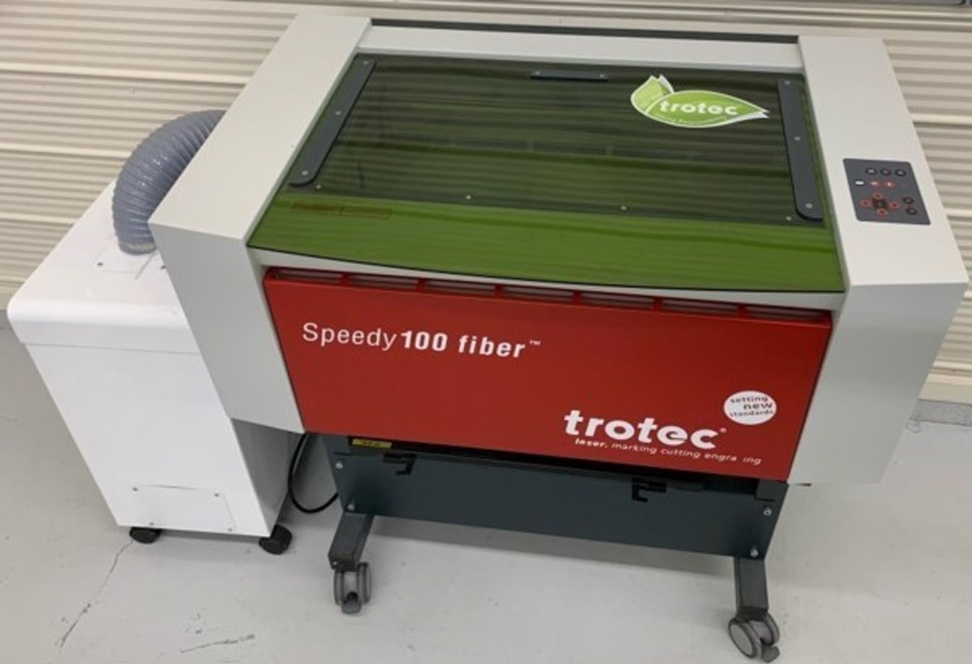 2010 TROTEC FP100-20 SPEEDY 100 FIBER LASER ENGRAVER, FP100/20, 20WATTS, INPUT POWER: 115VAC, 10A,