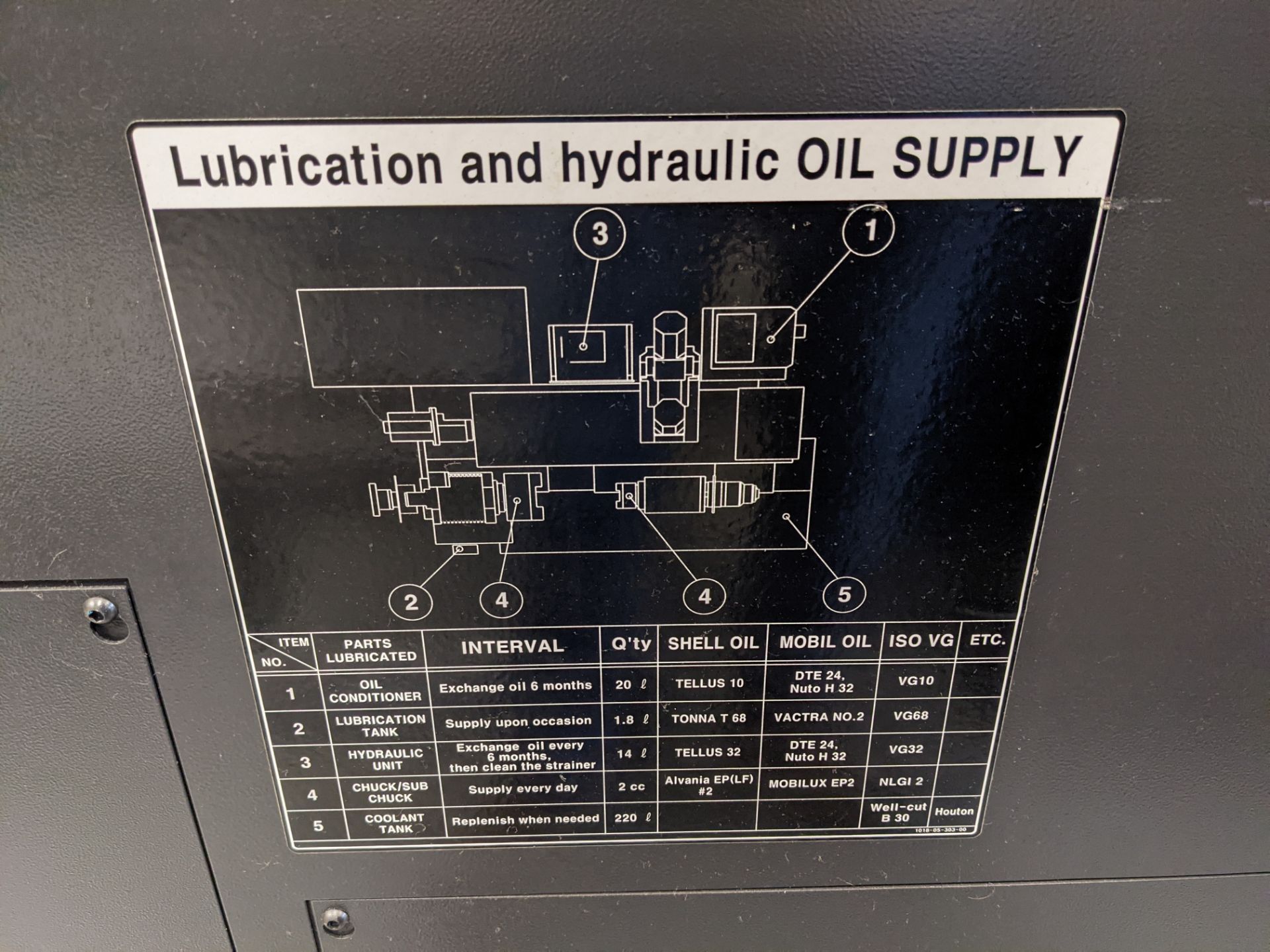 2013 HYUNDAI WIA LS2100SY CNC TURNING CENTER WITH SUB SPINDLE, FANUC 31I-A CNC CONTROL, 24.8” - Image 18 of 25