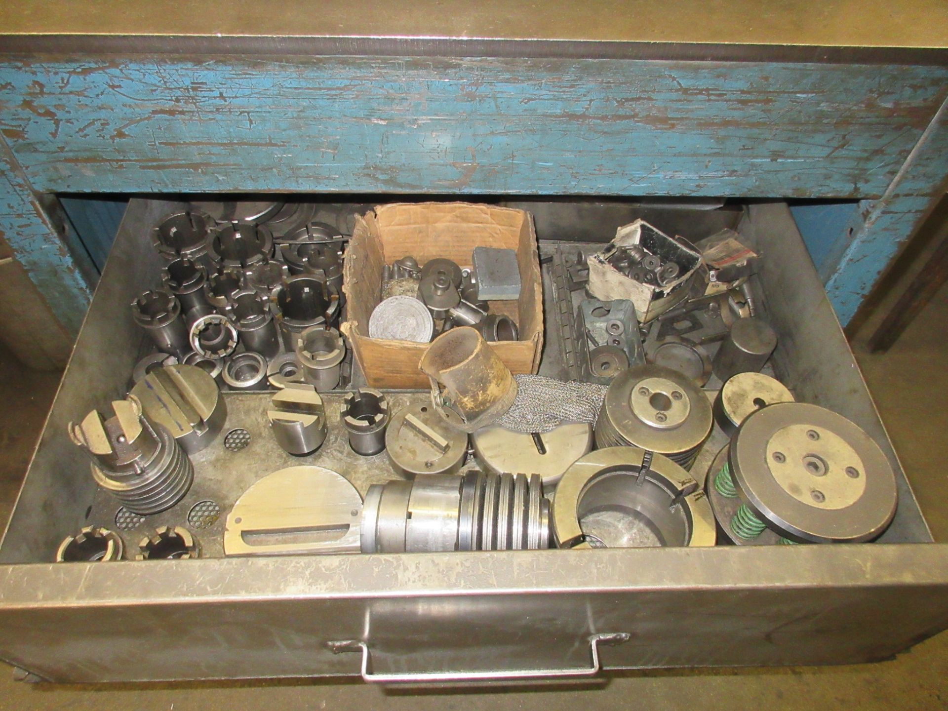 PIERCE-ALL 50-TON CAP. PERF-O-MATOR 3055 PUNCH, S/N 7812326 W/ LARGE ASSORTMENT OF PUNCH DIES - Image 35 of 40