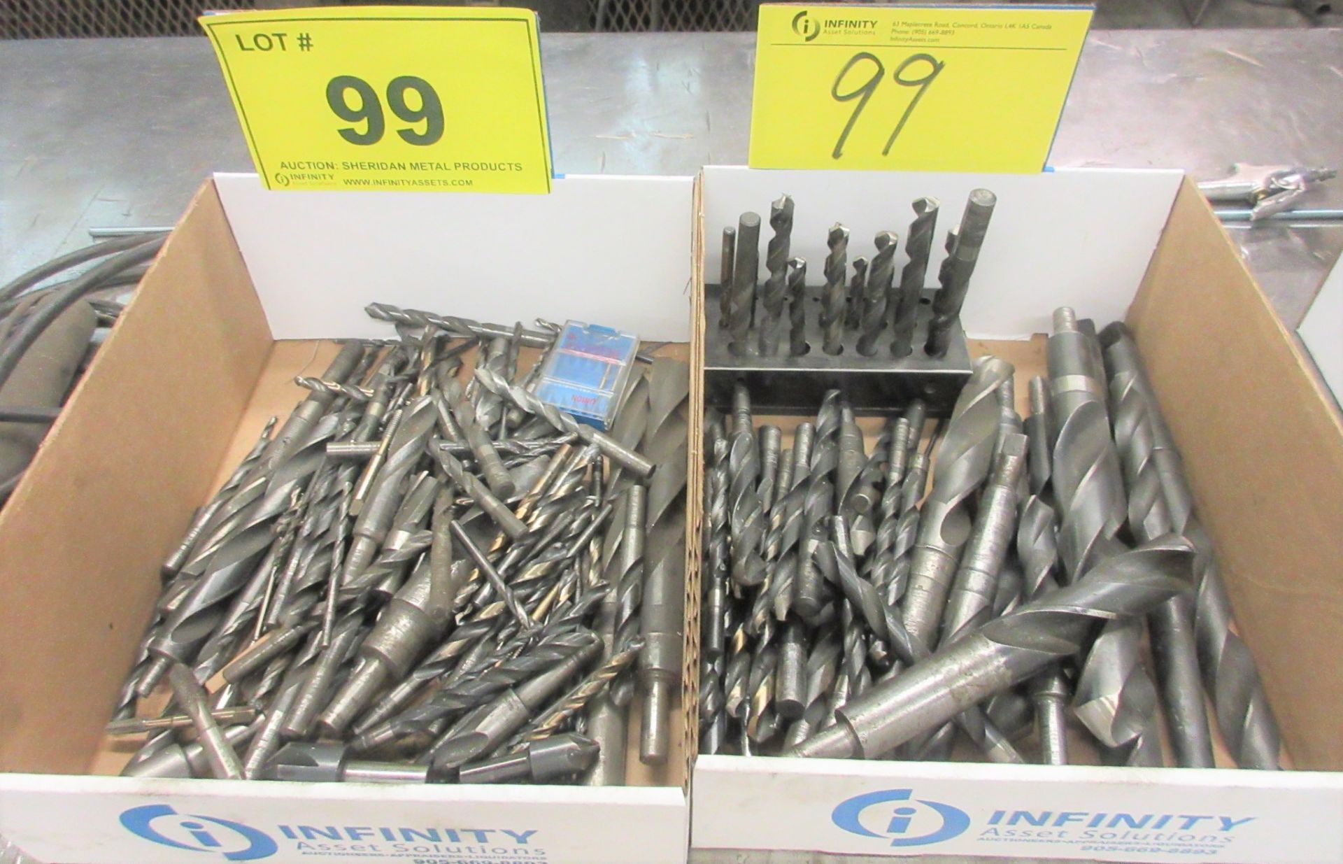 LOT OF (2) BOXES OF DRILL BITS