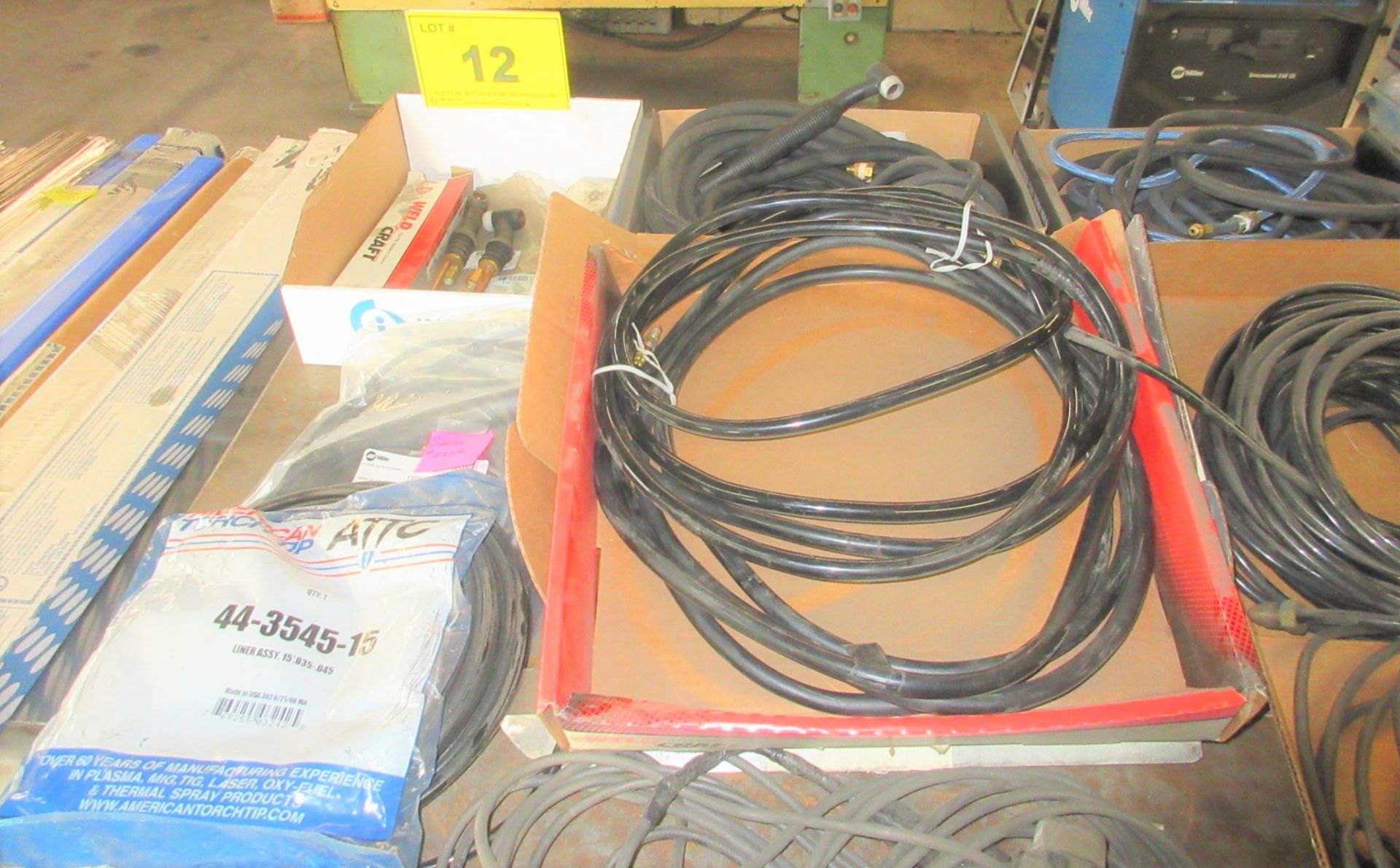 LOT OF WELDING CABLES, TIG / MIG GUNS, ETC. - Image 2 of 4