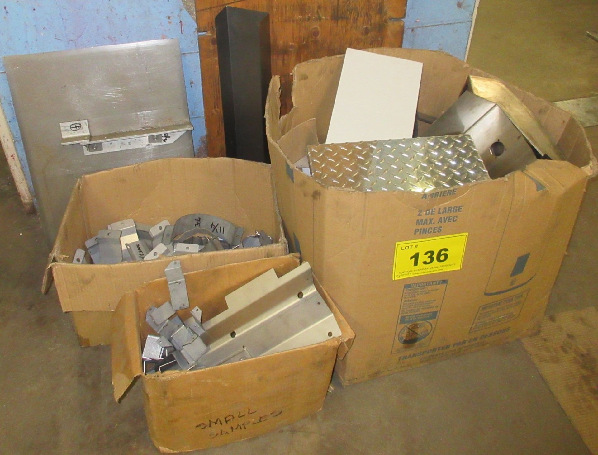 LOT OF MIXED METAL AND MOTORS IN DIE STORAGE ROOM (INCLUDING 2 SHELVING UNITS) - Image 2 of 4