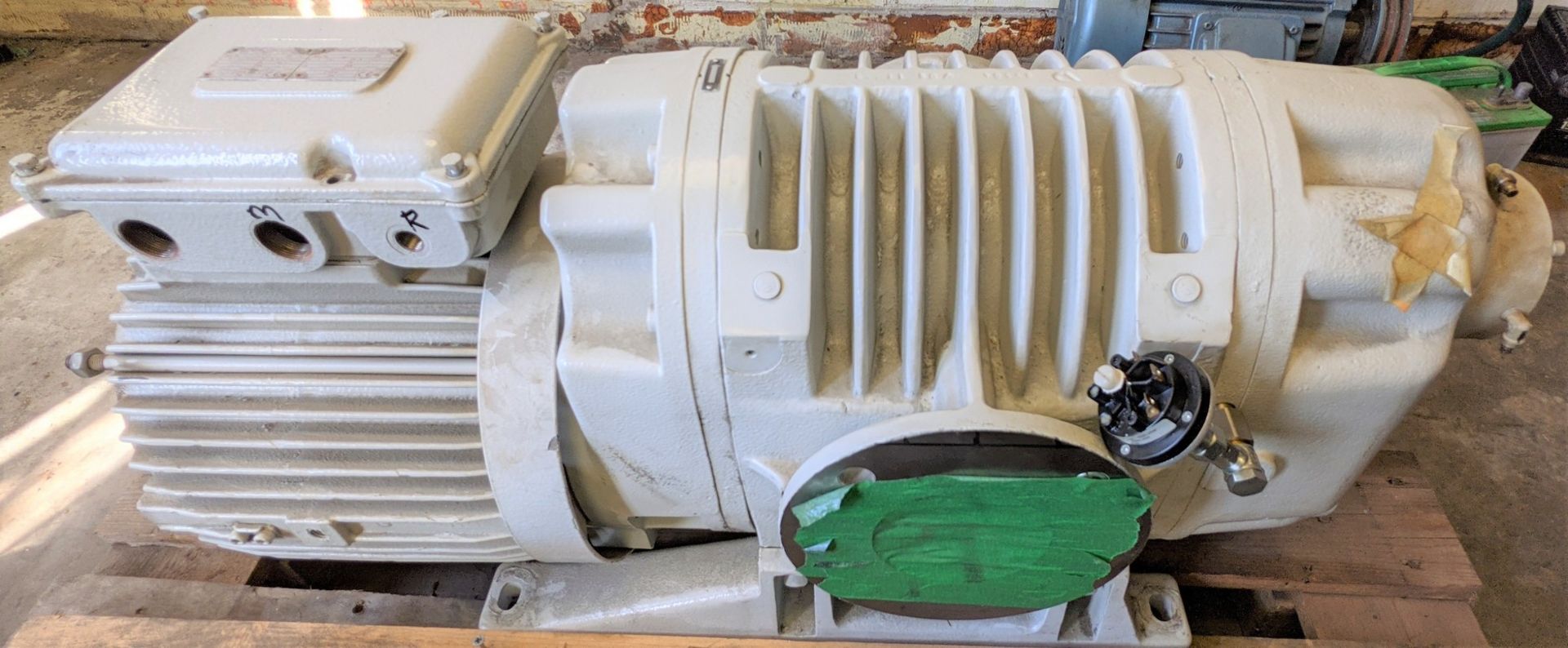 EMOD VUF 160M/2-130 MOTOR / BLOWER AND WESTINGHOUSE 7.5HP MOTOR (SUBJECT TO BULK BID LOT 74A) - Image 6 of 8