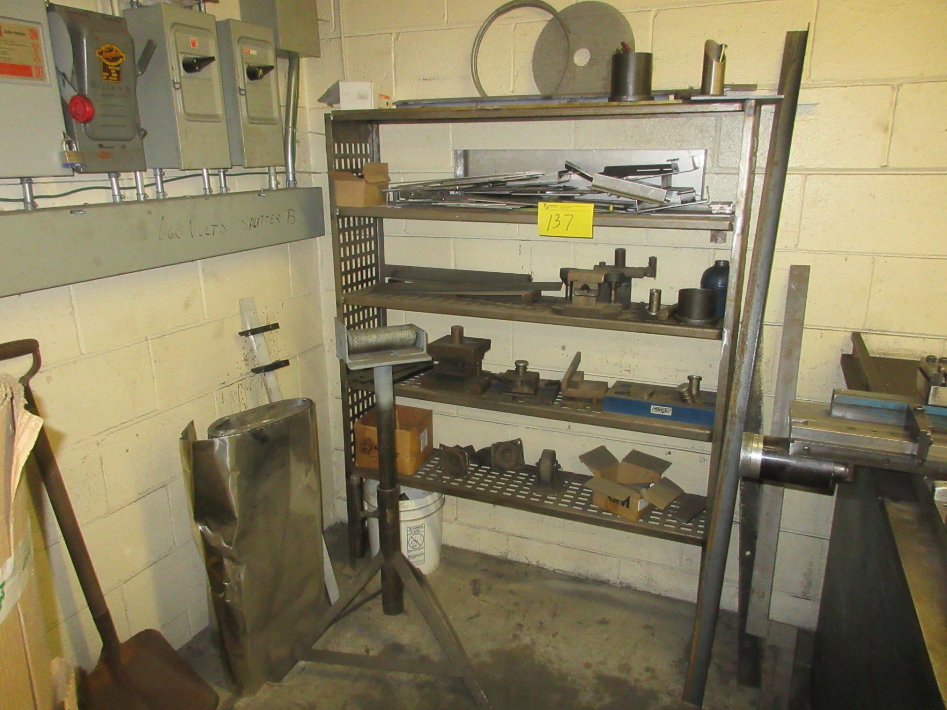 LOT OF MIXED METAL, SHEET METAL, ETC. IN PRESS BRAKE ROOM (5 LOCATIONS) - Image 6 of 6