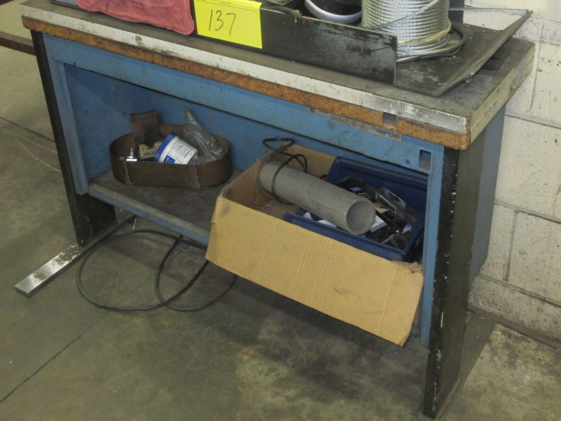 LOT OF MIXED METAL, SHEET METAL, ETC. IN PRESS BRAKE ROOM (5 LOCATIONS) - Image 5 of 6