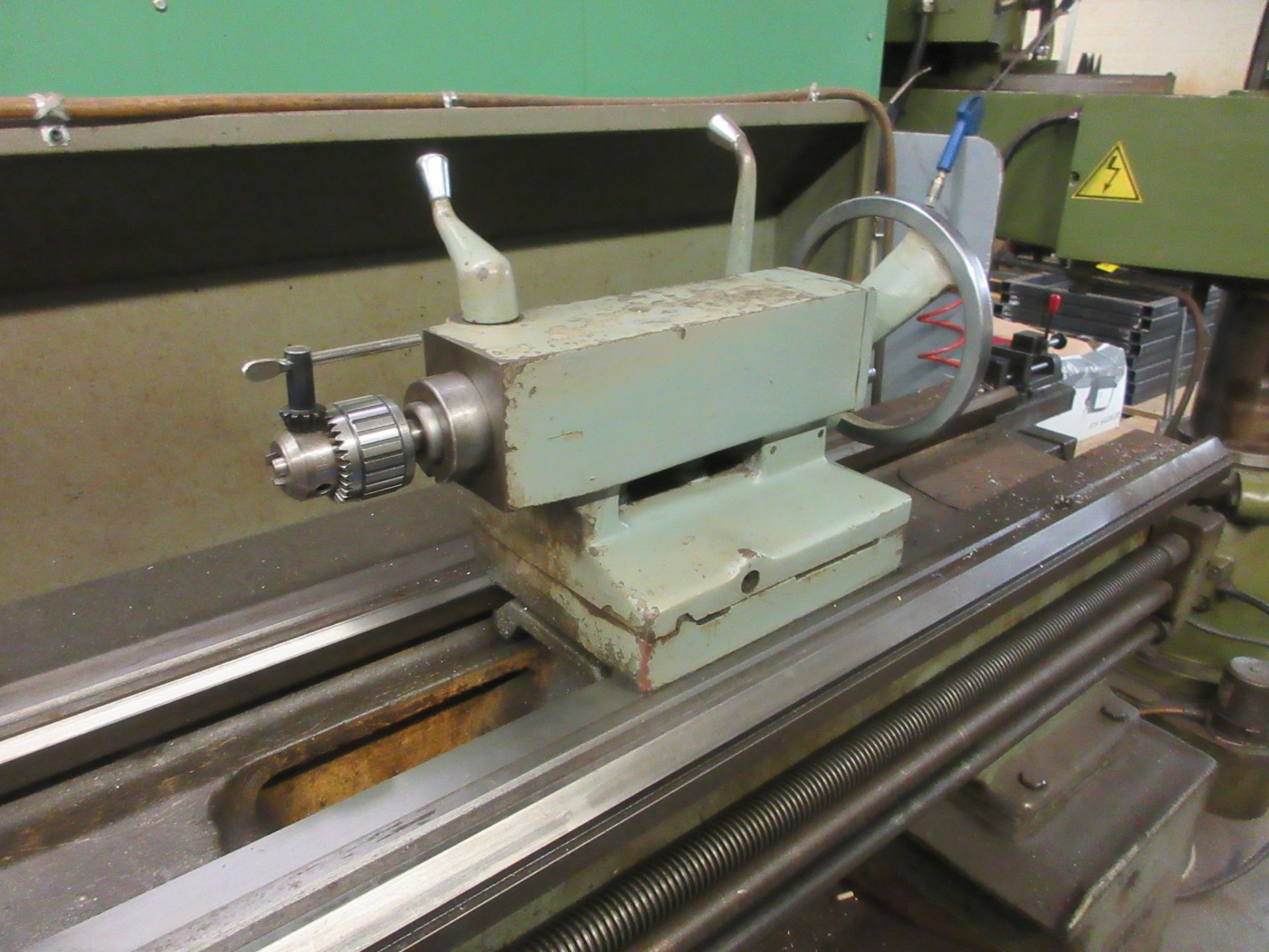 GWM S1 LATHE, 12” 3-JAW CHUCK, 20” SWING, 80” BED, 65” BETWEEN CENTERS, TAILSTOCK, TOOL POST, SPEEDS - Image 14 of 17