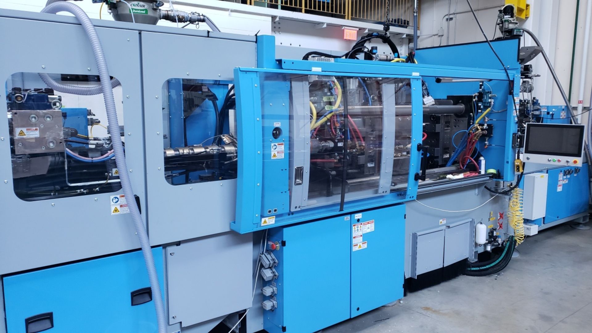 2019 NIIGON NPET 150LL CUBE HORIZONTAL INJECTION MOLDING MACHINE, S/N 1066, 560MM X 560MM TIE BAR - Image 4 of 29