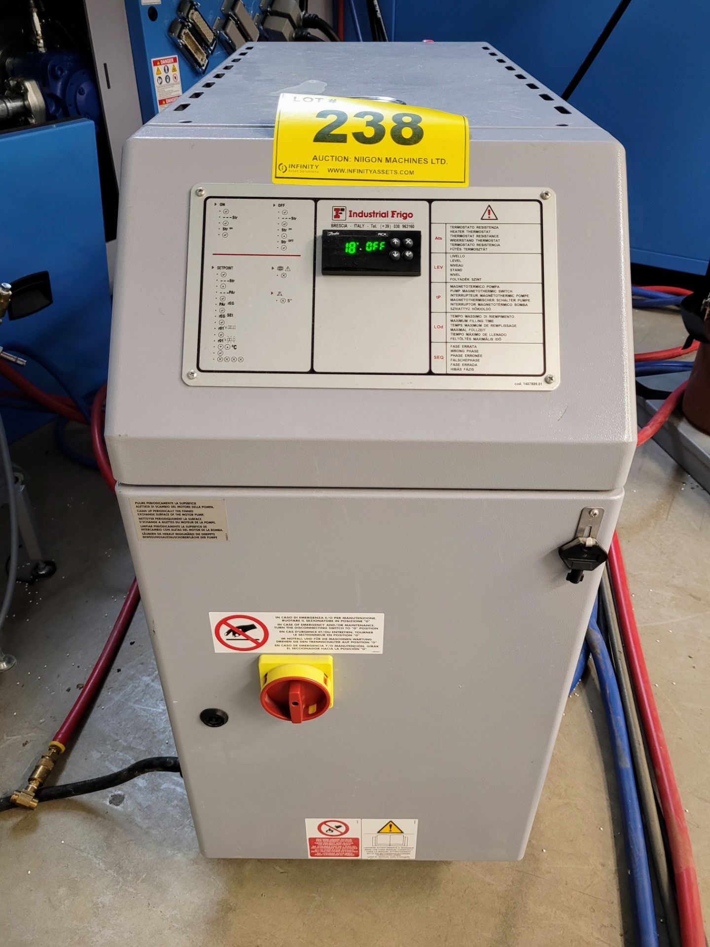 2014 INDUSTRIAL FRIGO TW 6/95/X THERMOLATOR (LOCATED IN BUILDING 372)