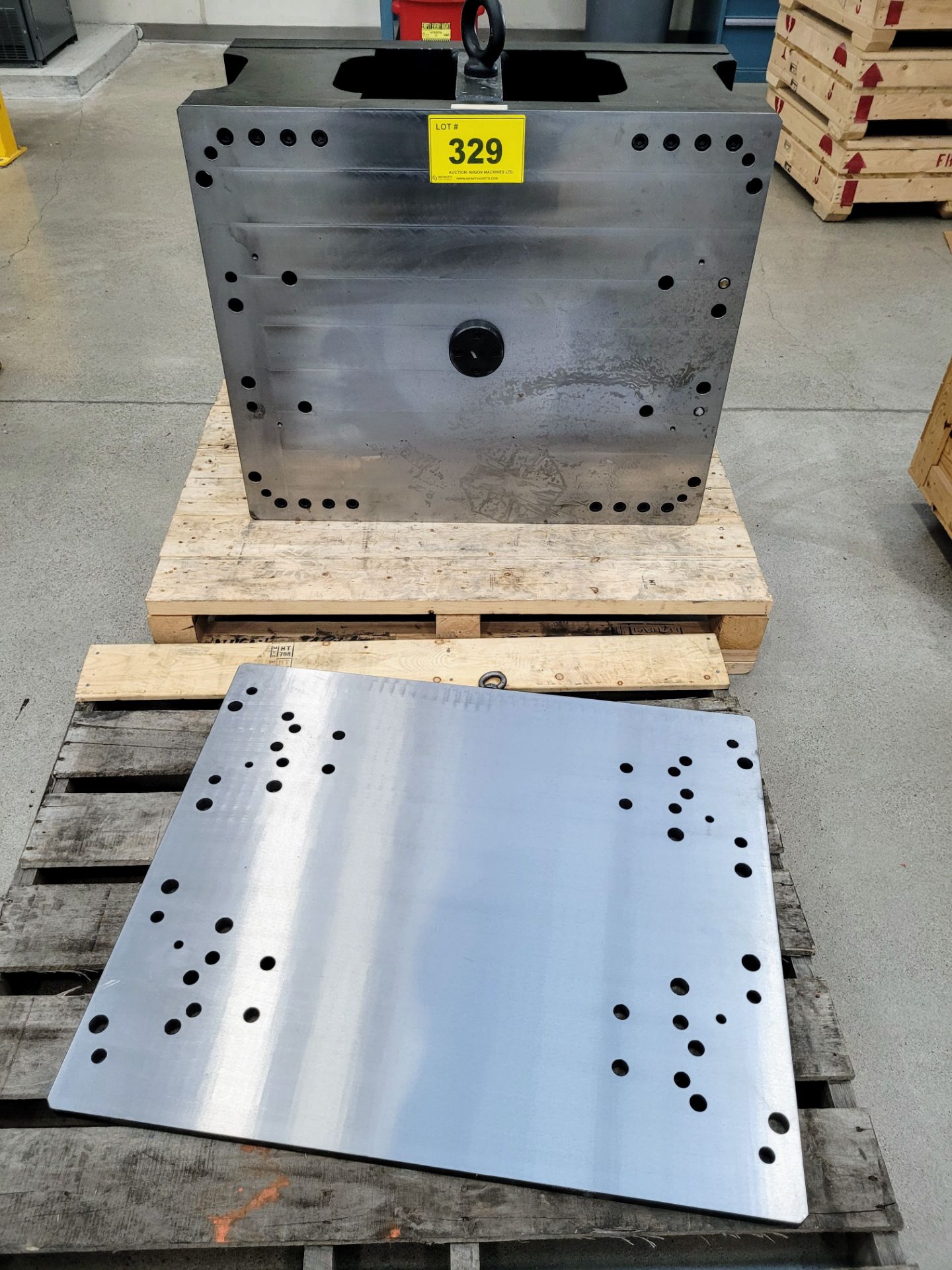 500T SET UP BLOCK AND MOULD SPACER PLATE