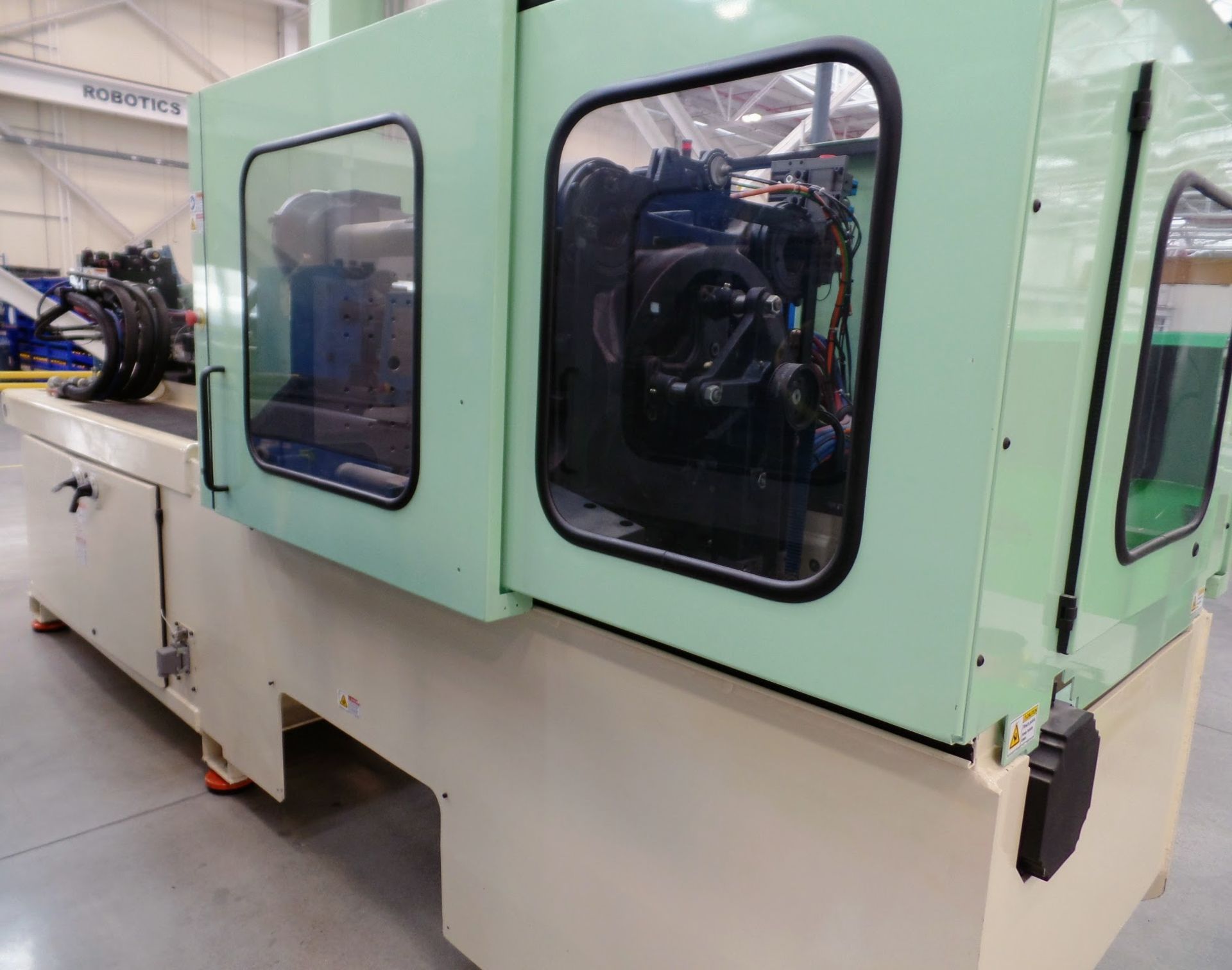 2012 NIIGON A150 HORIZONTAL INJECTION MOLDING MACHINE, 170 TON CAPACITY, S/N 1003, 560MM X 560MM TIE - Image 2 of 18