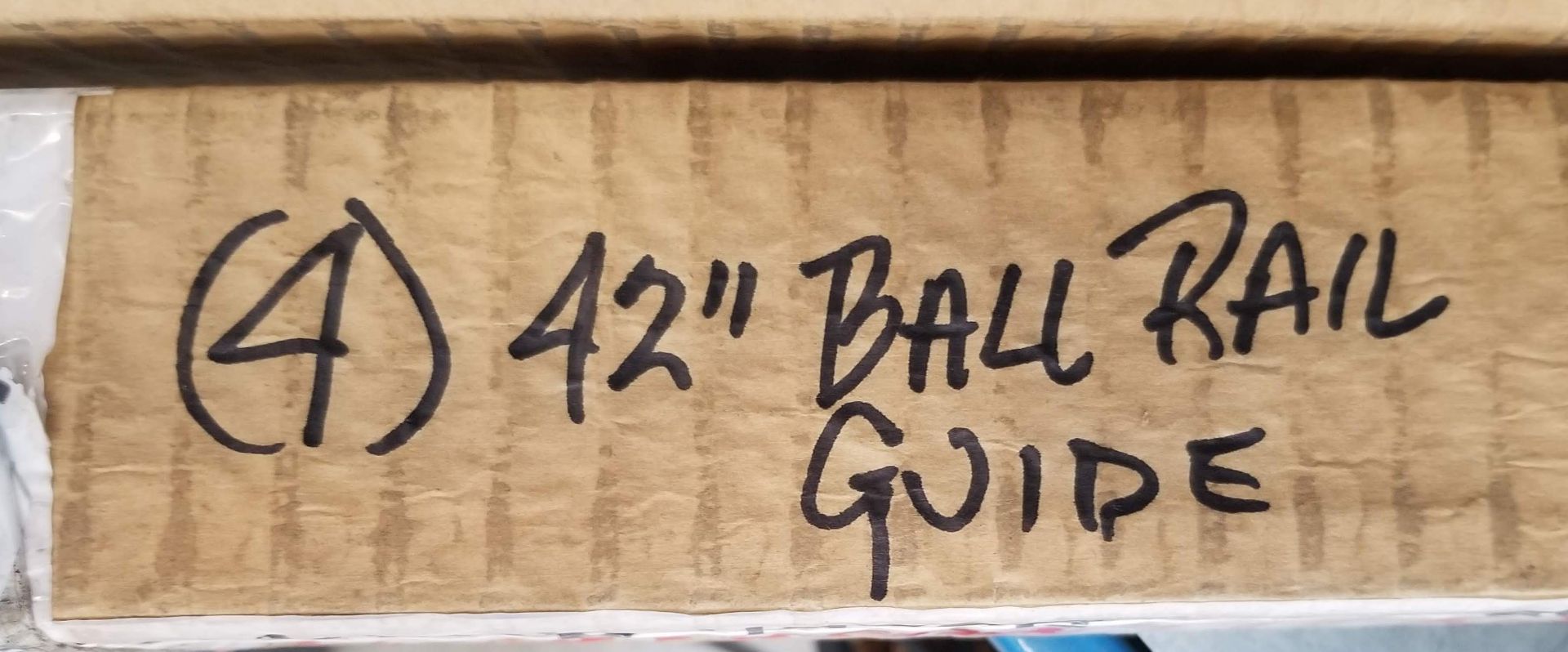 42" BALL RAIL GUDE - 4 PCS - Image 2 of 2