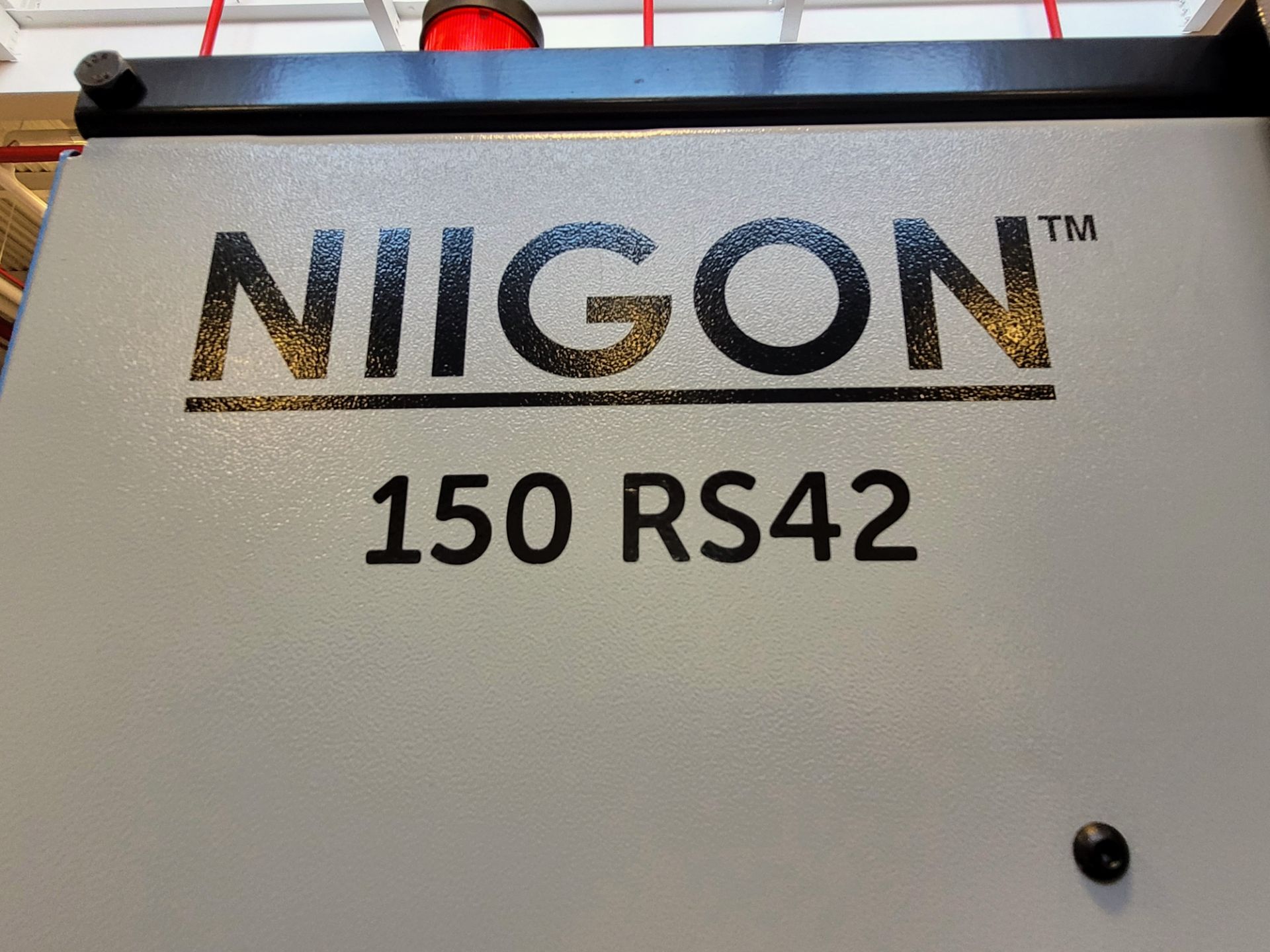 2015 NIIGON A150RS 42/42 HORIZONTAL INJECTION MOLDING MACHINE, 170 TON CAPACITY, 7.4 OZ SHOT SIZE - Image 15 of 19