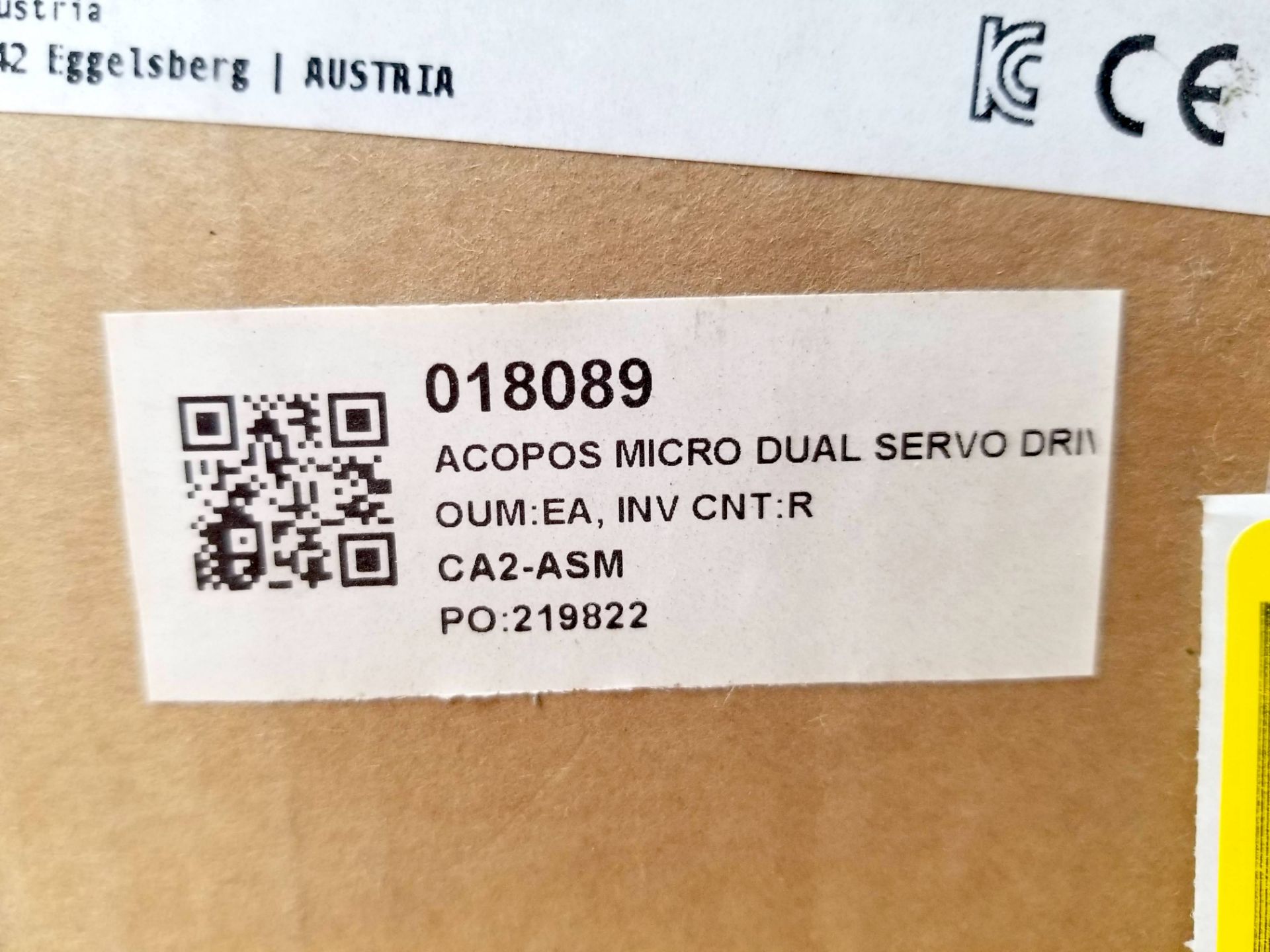 B&R ACOPOS MICRO 100D DUAL SERVO DRIVE 80VD100PD.C000-01 - Image 2 of 5