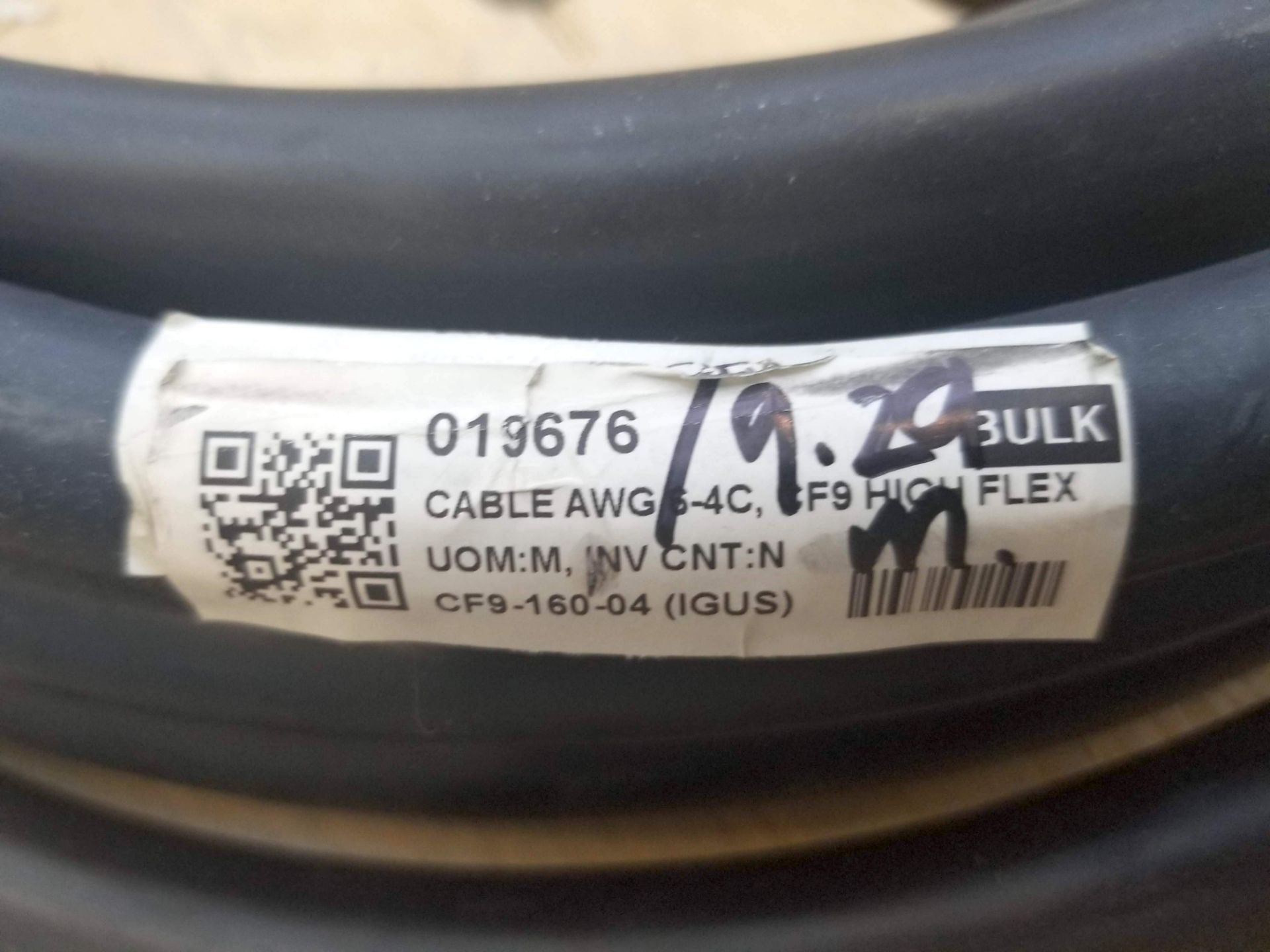 LOT - CABLE AWG 6-4C, CF9 HIGH FLEX, WIRE DLO -1/0 AWG -BLACK, WIRE DLO -1 AWG -BLACK - Image 2 of 5