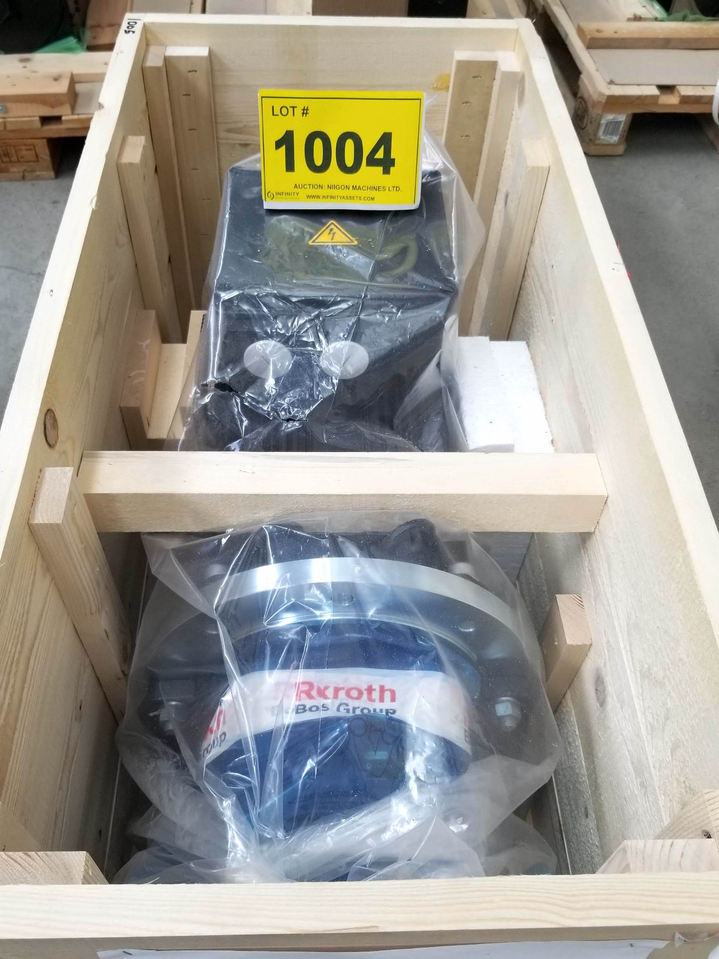 BOSCH REXROTH 100CC PUMP/ MSK133D MOTOR PACKAGE- CLOSED COUPLED