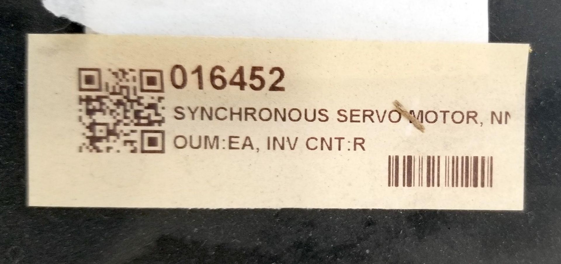 B&R SYNCHRONOUS SERVO MOTOR, NN2000 - Image 7 of 10