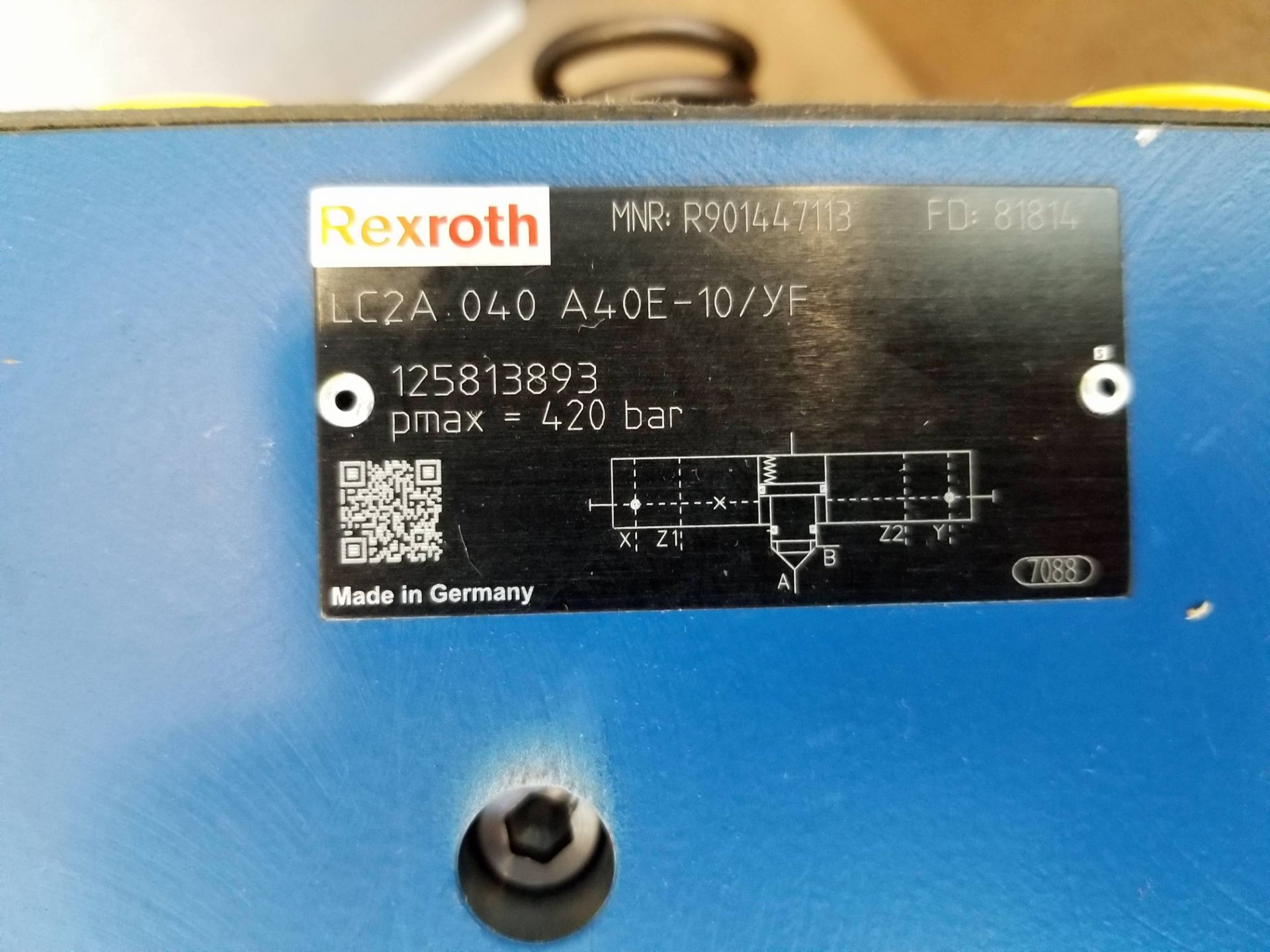 BOSCH REXROTH NG40 ACTIVE LOGIC ASSEMBLY - Image 5 of 5