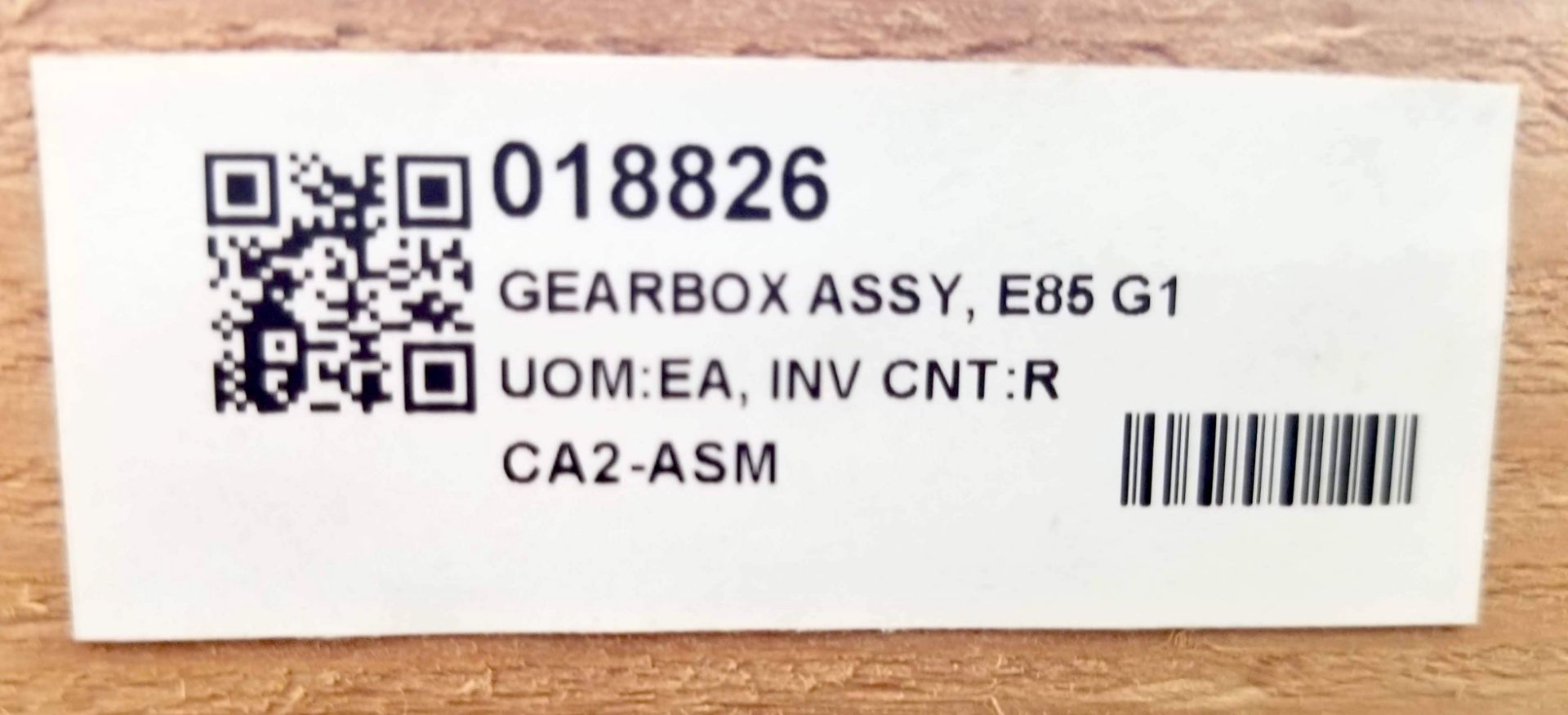 GEARBOX ASSY, E85 G1 - Image 3 of 7