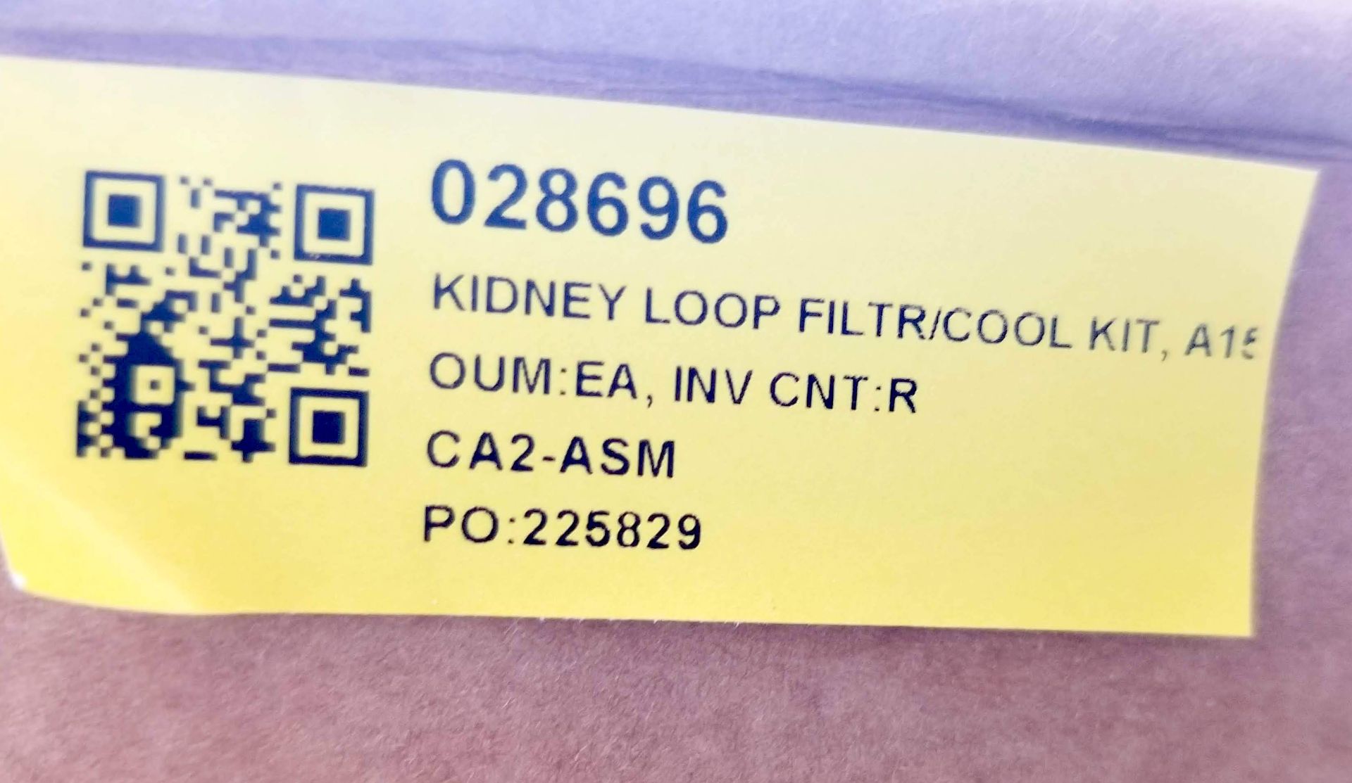 KIDNEY LOOP FILTR/COOL KIT, A150, HIGH TEMP - Image 2 of 10