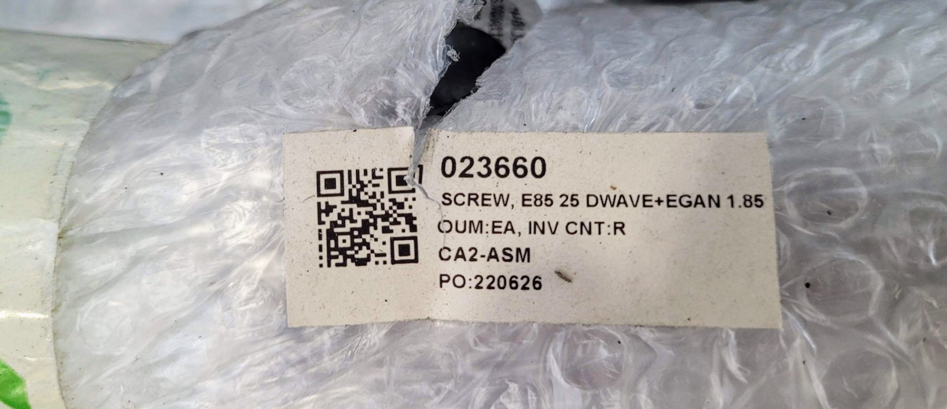 SCREW, E85 25 DWAVE+EGAN 1.8515/NT/NT - Image 2 of 2