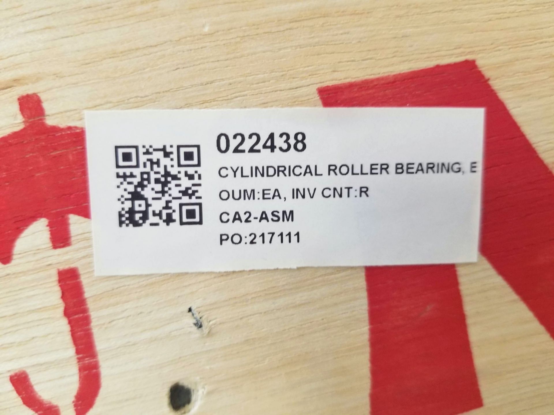 CYLINDRICAL ROLLER BEARING, E120, ID320 OD440 - Image 2 of 2