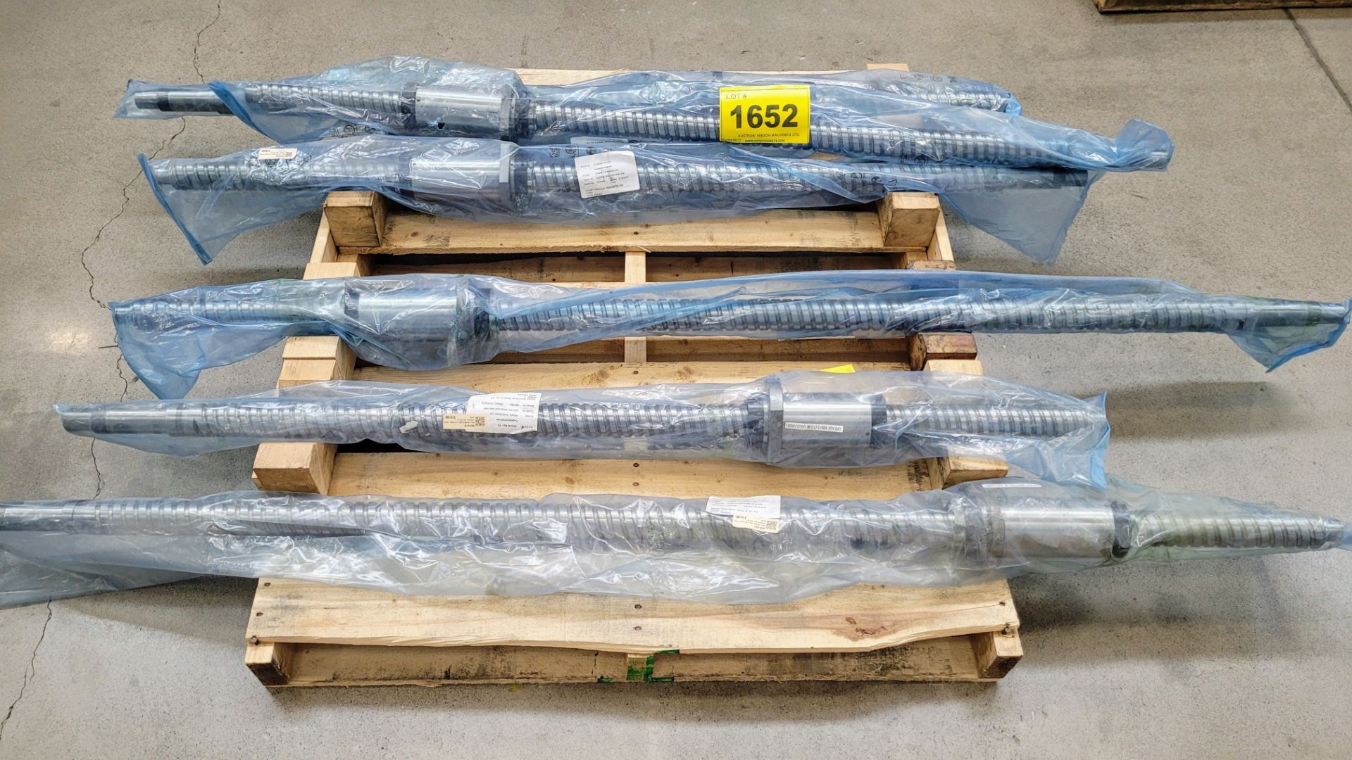 LOT - (6) ASSORTED BALL SCREWS