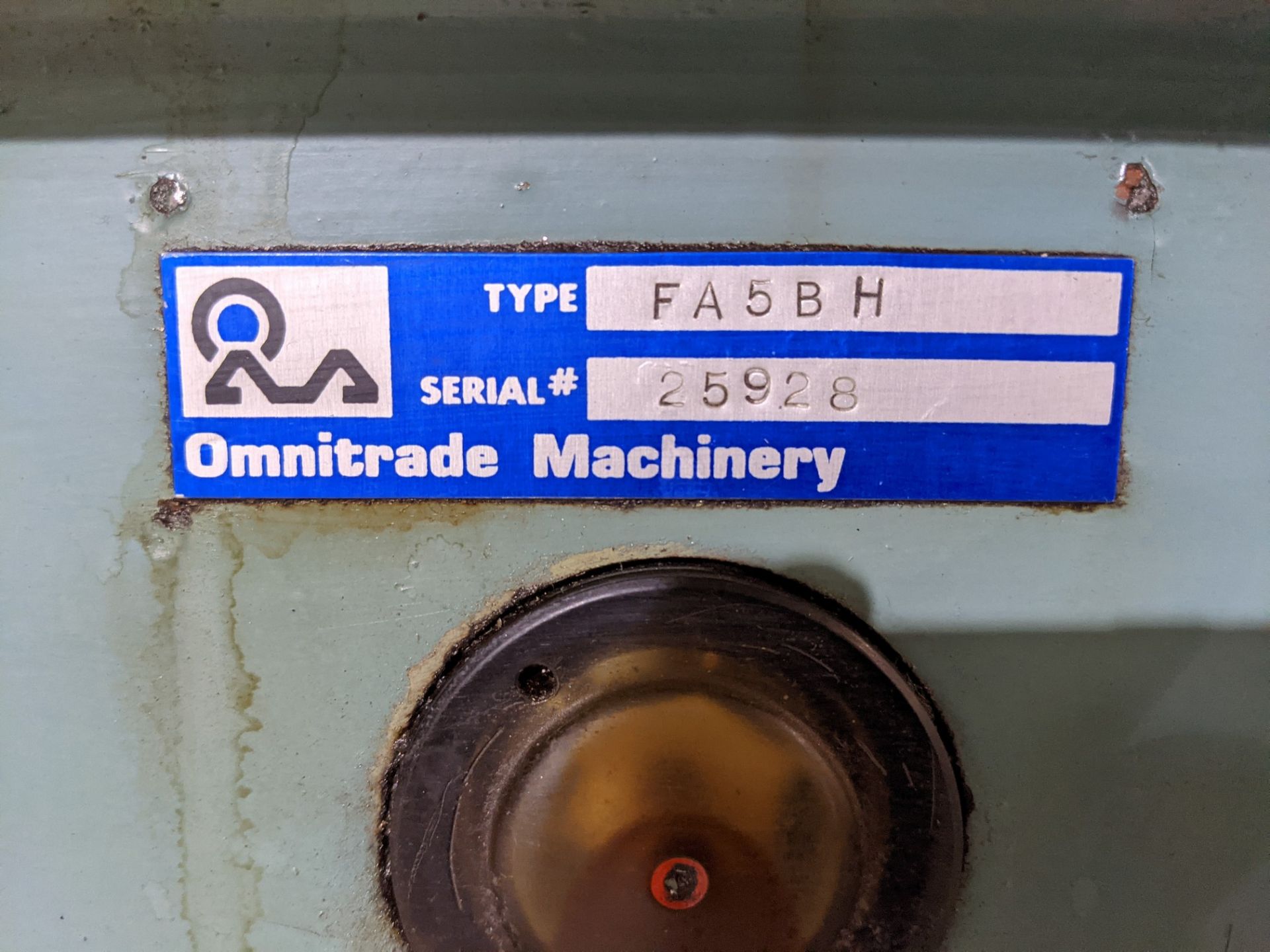 TOS FA5BH MILLING MACHINE, S/N 25928, 20HP, ARBOUR SUPPORTS, 18” X 80” TABLE - Image 10 of 16