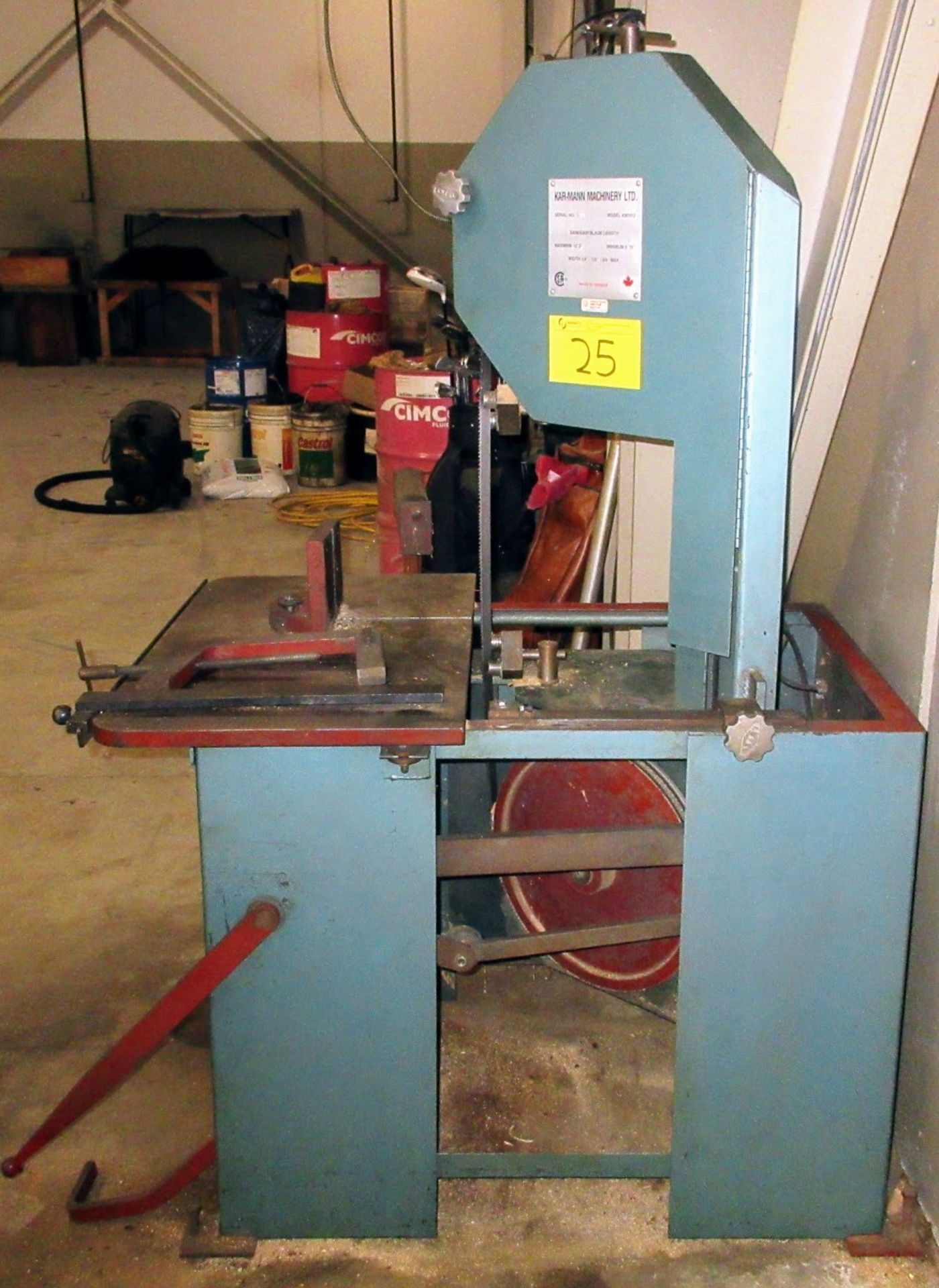 KAR-MANN MACHINERY LTD. KM1012 ROLL-IN SAW, S/N 21189 - Image 7 of 7