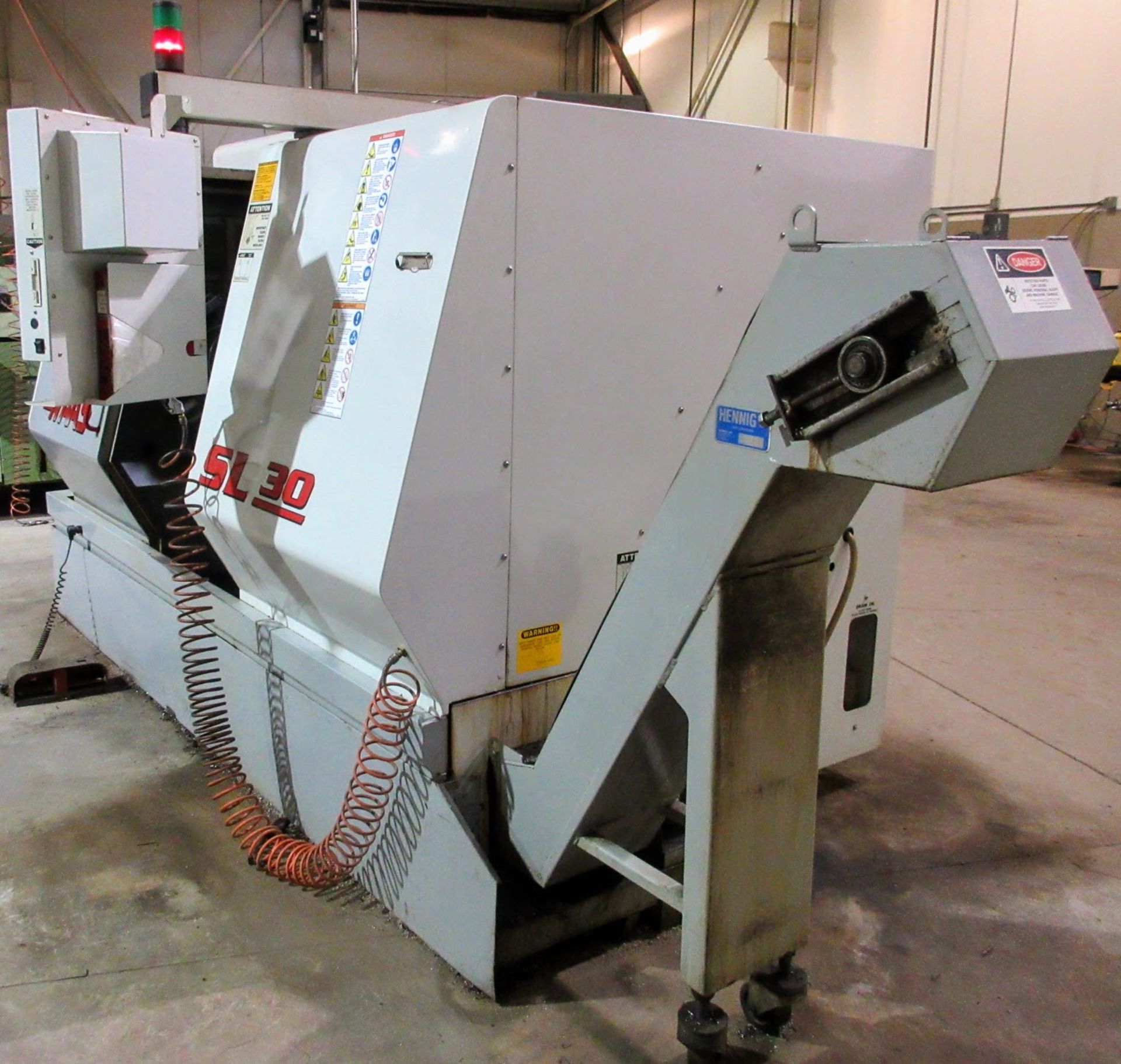 2000 HAAS SL-30T CNC LATHE, S/N 62806, CNC CONTROL, 10” 3-JAW CHUCK, TOOL PRESETTER, 12-STATION - Image 17 of 23