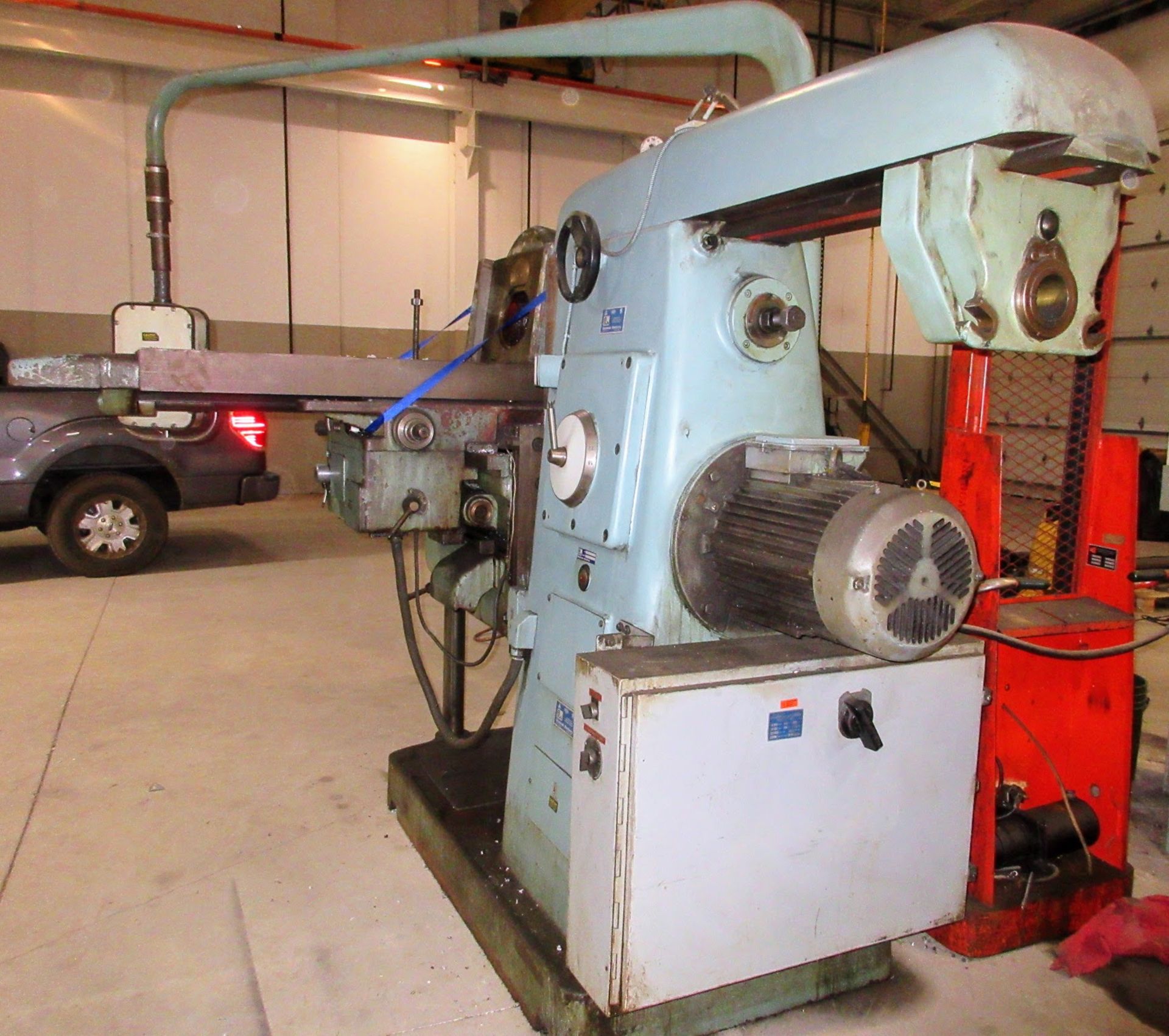 TOS FA5BH MILLING MACHINE, S/N 25928, 20HP, ARBOUR SUPPORTS, 18” X 80” TABLE - Image 6 of 16