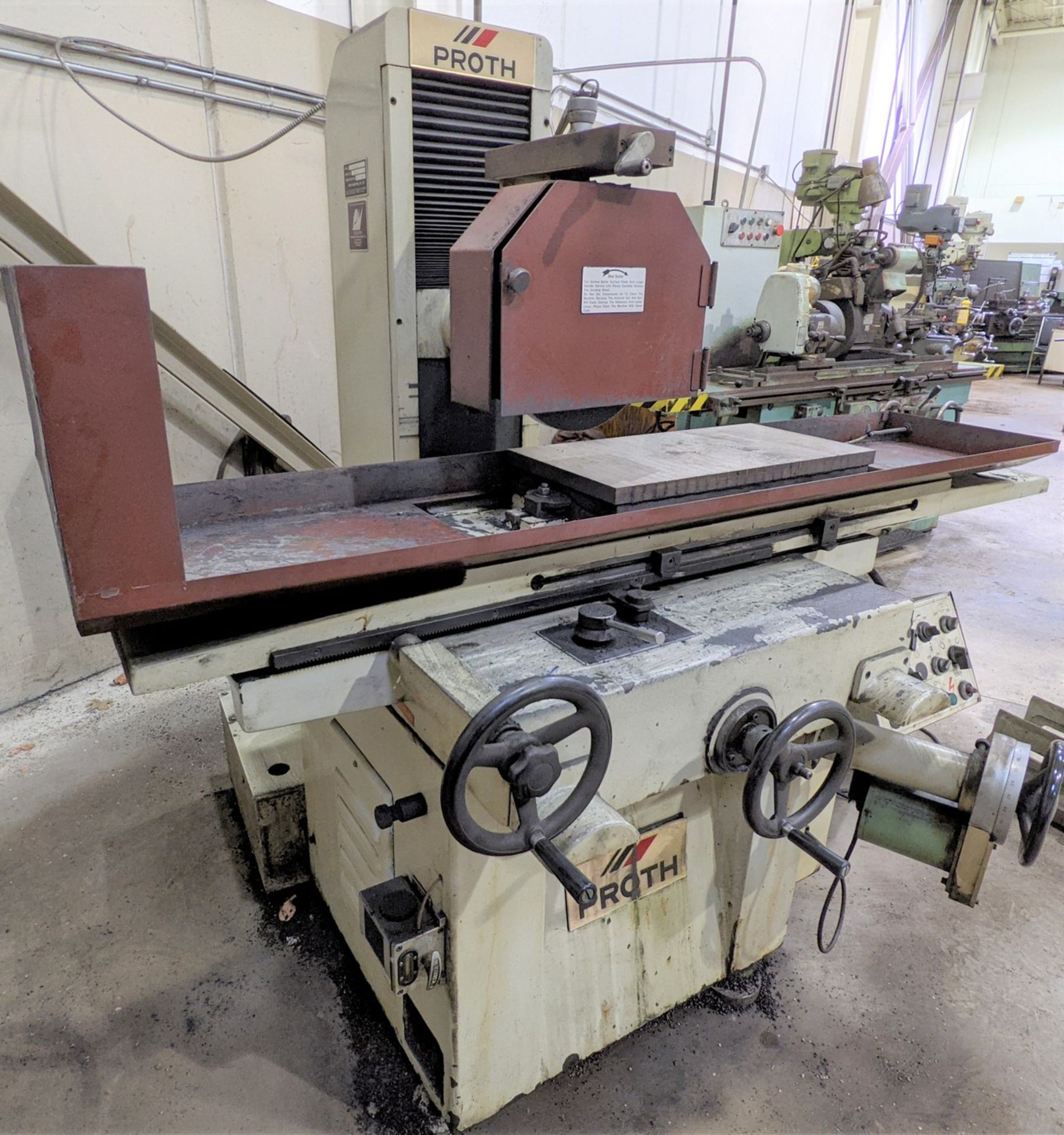 PROTH PSGS-3060AH SURFACE GRINDER, S/N 903209-1, 12” X 24” MAGNETIC CHUCK - Image 5 of 11