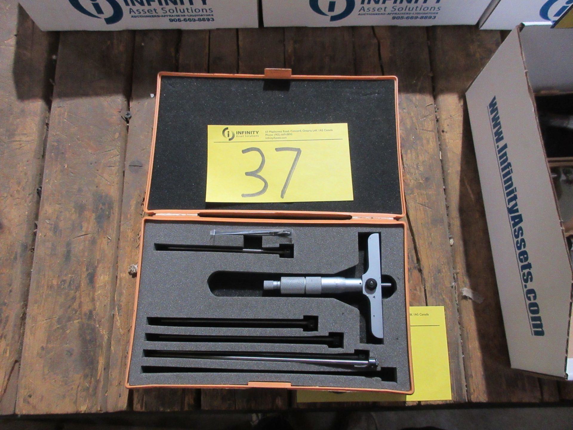 MITUTOYO DEPTH GAUGE SET