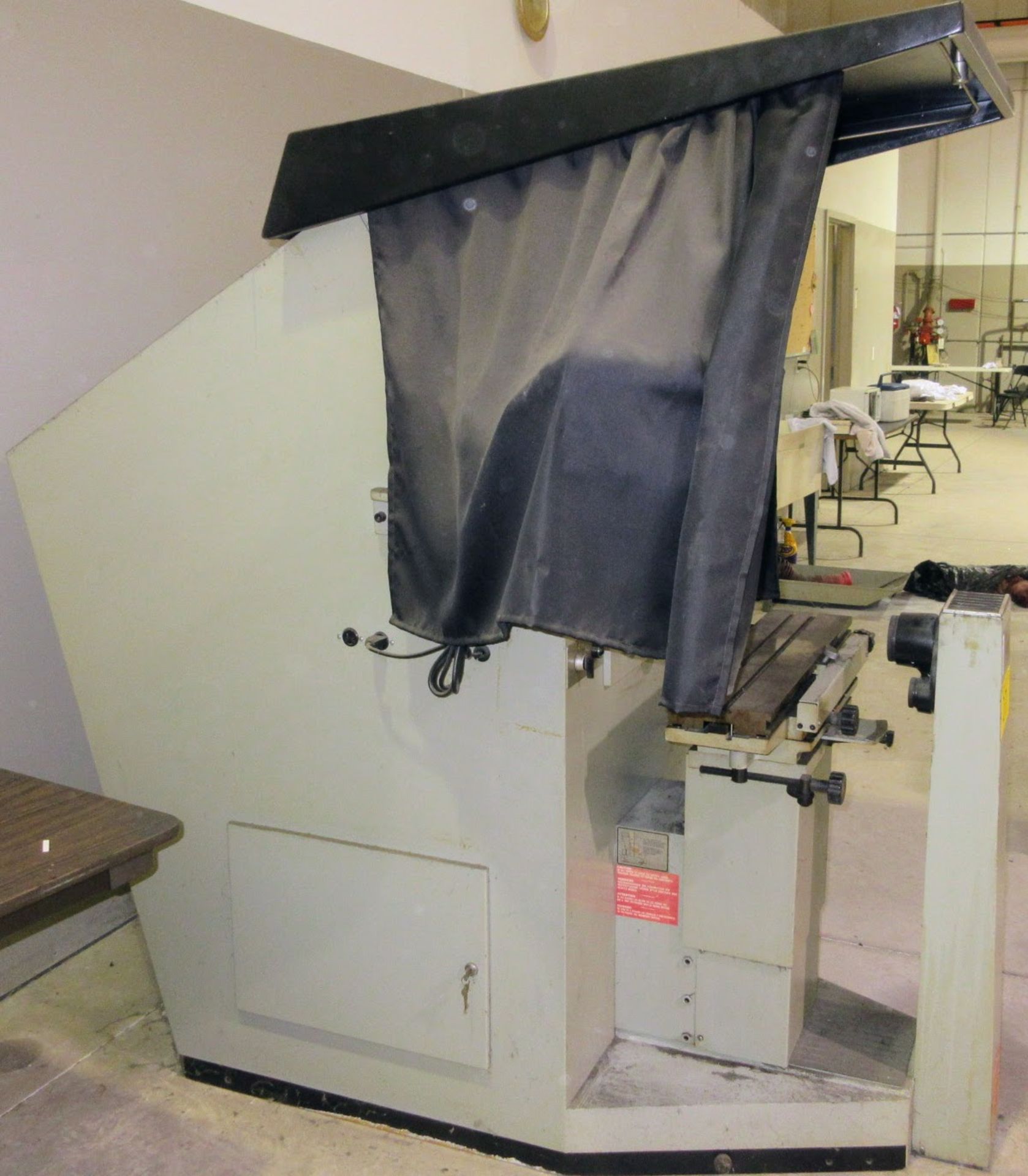 PRAZIS PO-600 OPTICAL COMPARATOR, METRONICS QUADRA-CHEK II 2-AXIS DRO, S/N 2152 - Image 9 of 9