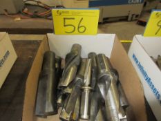 LOT OF CARBIDE CUTTING END MILLS