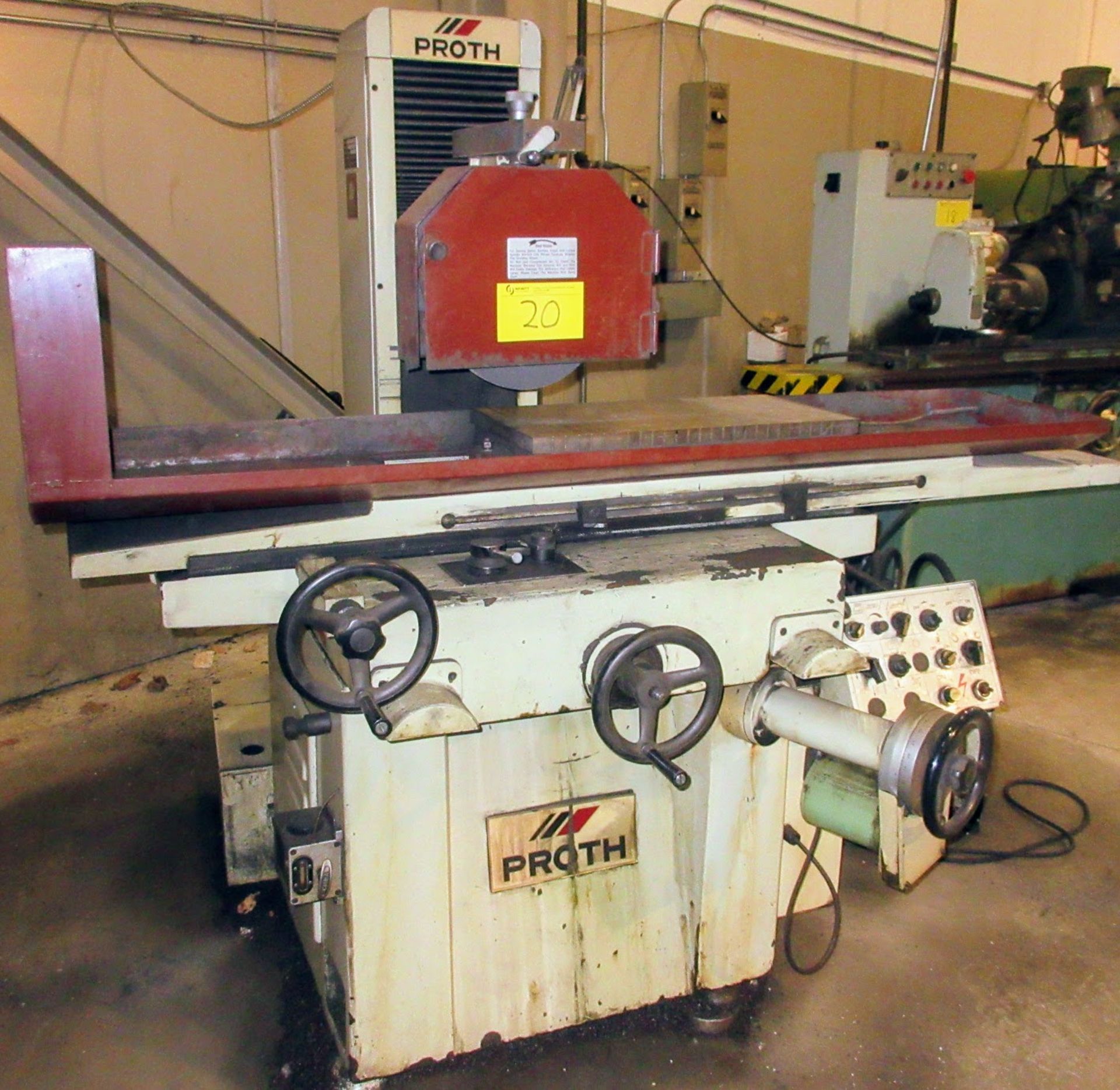 PROTH PSGS-3060AH SURFACE GRINDER, S/N 903209-1, 12” X 24” MAGNETIC CHUCK - Image 4 of 11