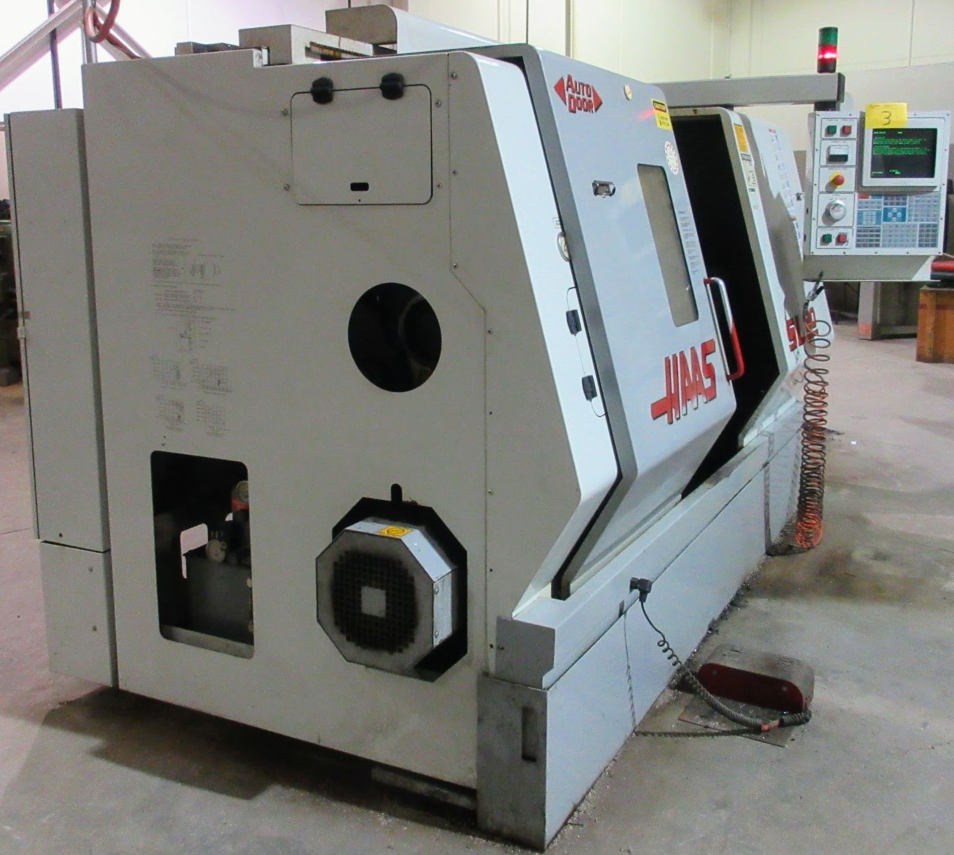 2000 HAAS SL-30T CNC LATHE, S/N 62806, CNC CONTROL, 10” 3-JAW CHUCK, TOOL PRESETTER, 12-STATION - Image 22 of 23
