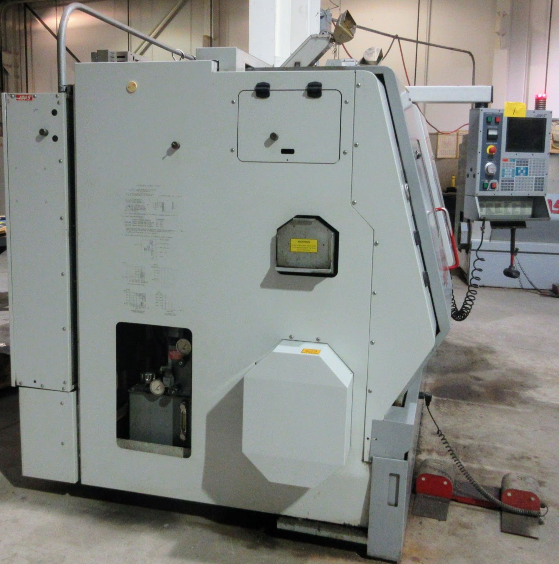 2002 HAAS SL-30T CNC LATHE, S/N 64801, CNC CONTROL, 10” 3-JAW CHUCK, TOOL PRESETTER, 12-STATION - Image 18 of 20