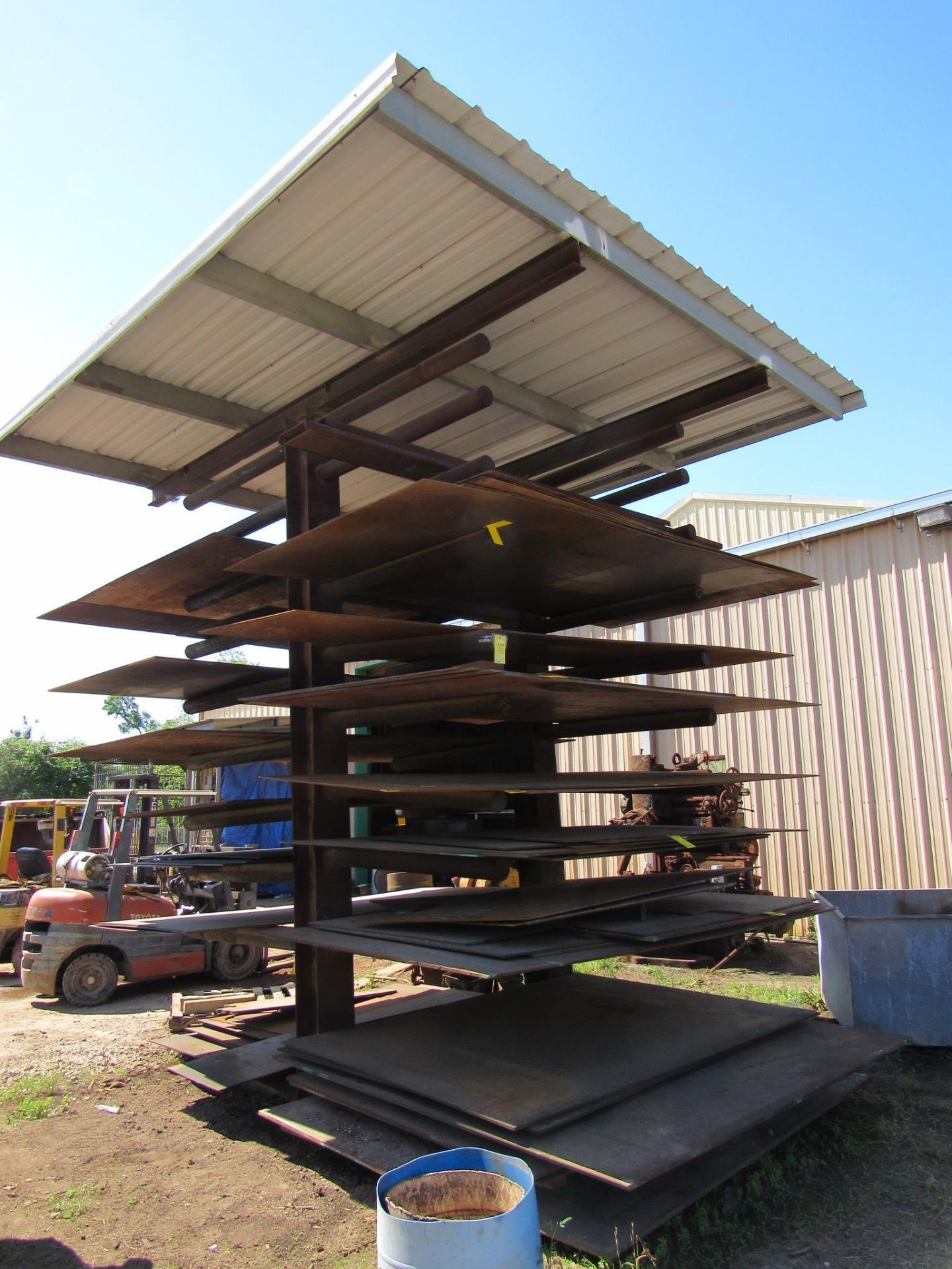 Material Rack, (Located in Yard, Aston St. Side)