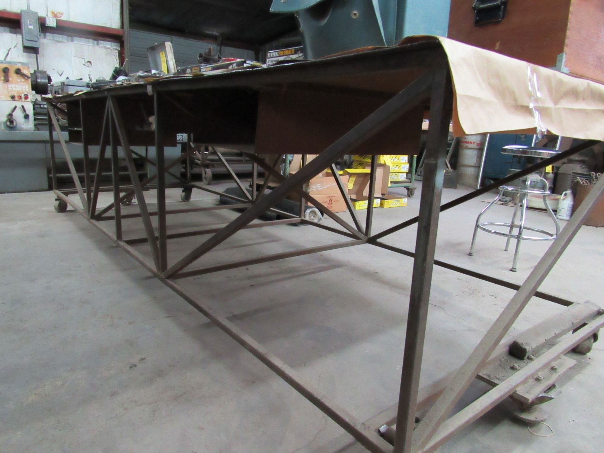 Heavy Duty Table on Casters - Image 3 of 3