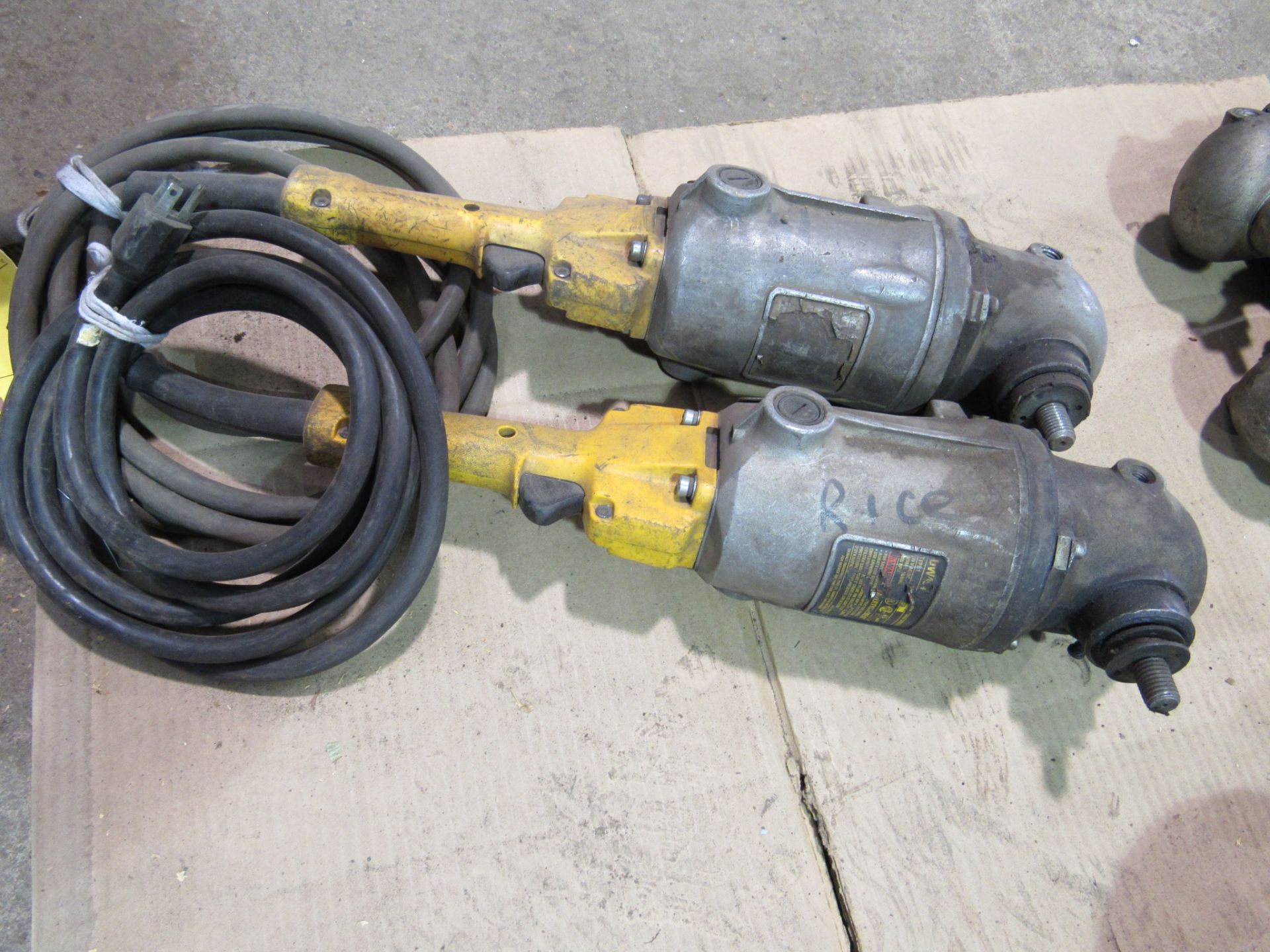 Lot of 2: 7" DeWalt Angle Grinder - Image 2 of 2