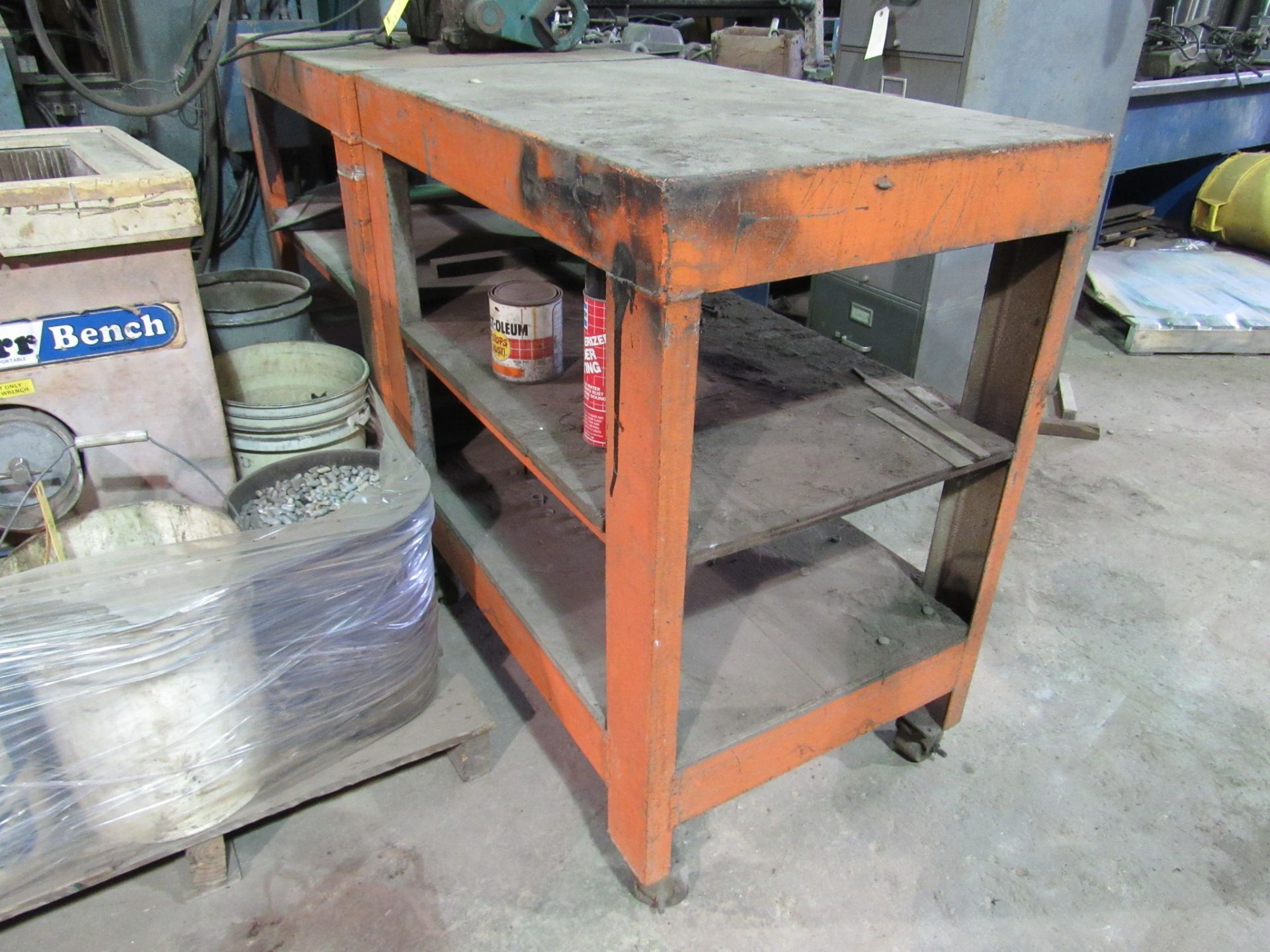 Lot of 2: Heavy Duty Shop Carts - Image 4 of 5