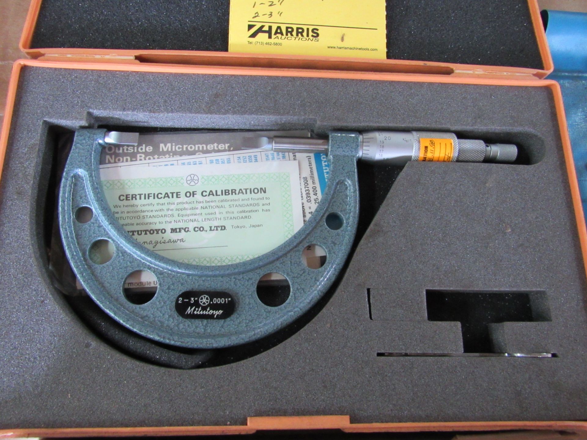 Lot of 2: Mitutoyo Micrometers