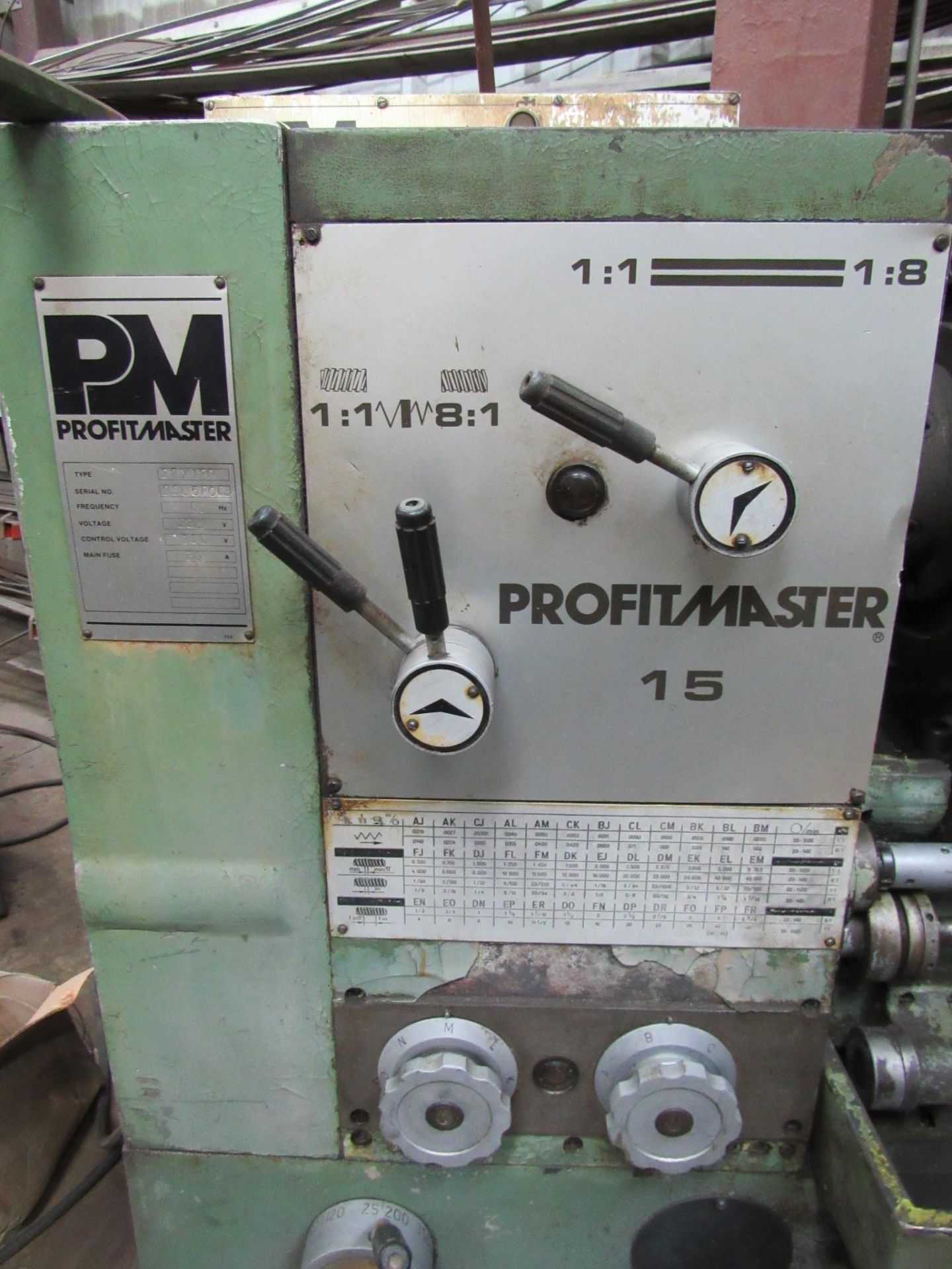 22" x 120" Profitmaster Model 15 Gap Bed Engine Lathe - Image 3 of 9