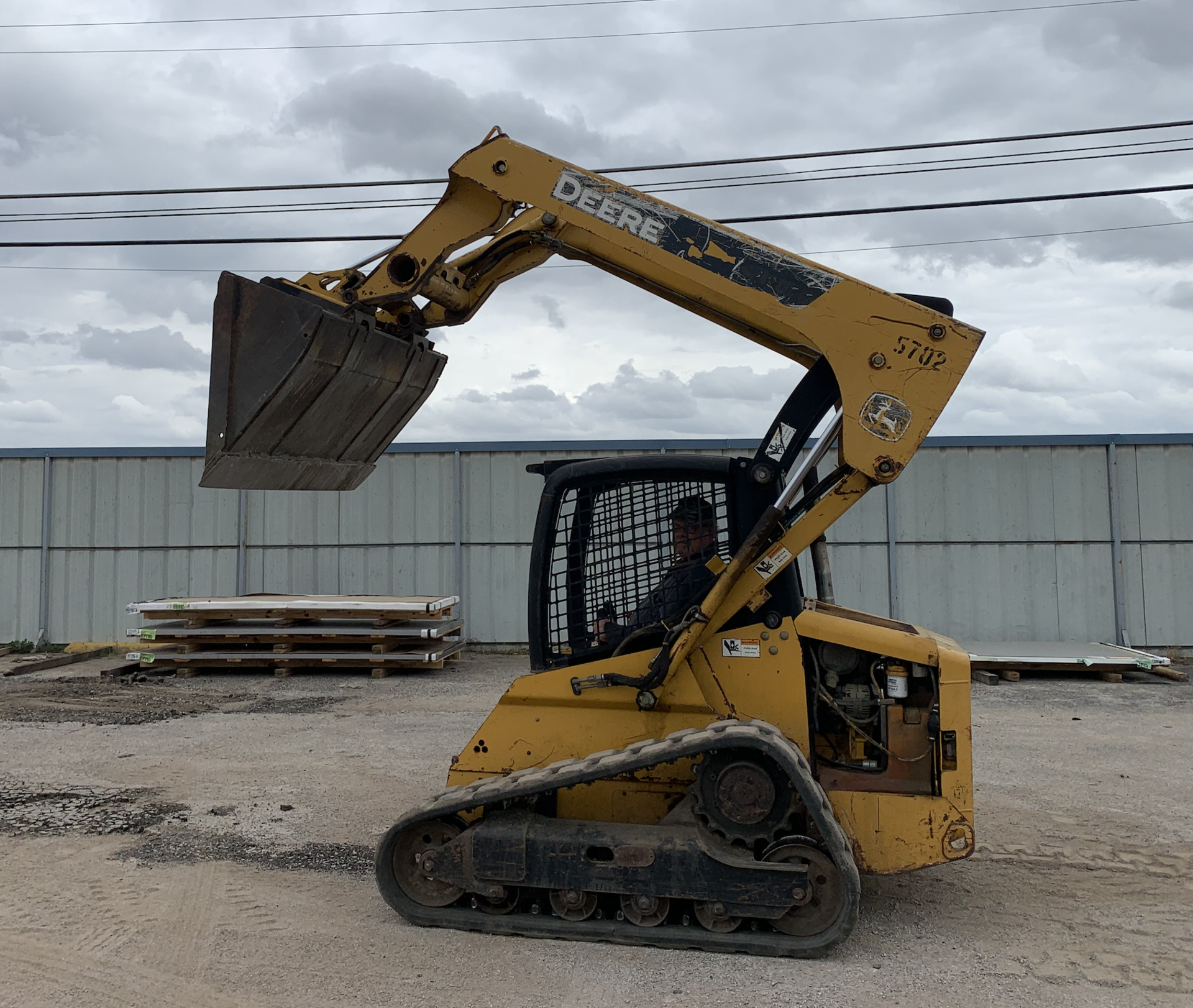 John Deer Skid Steer, Model: CT322, (LOCATION: FT WORTH, TX) - Image 6 of 13