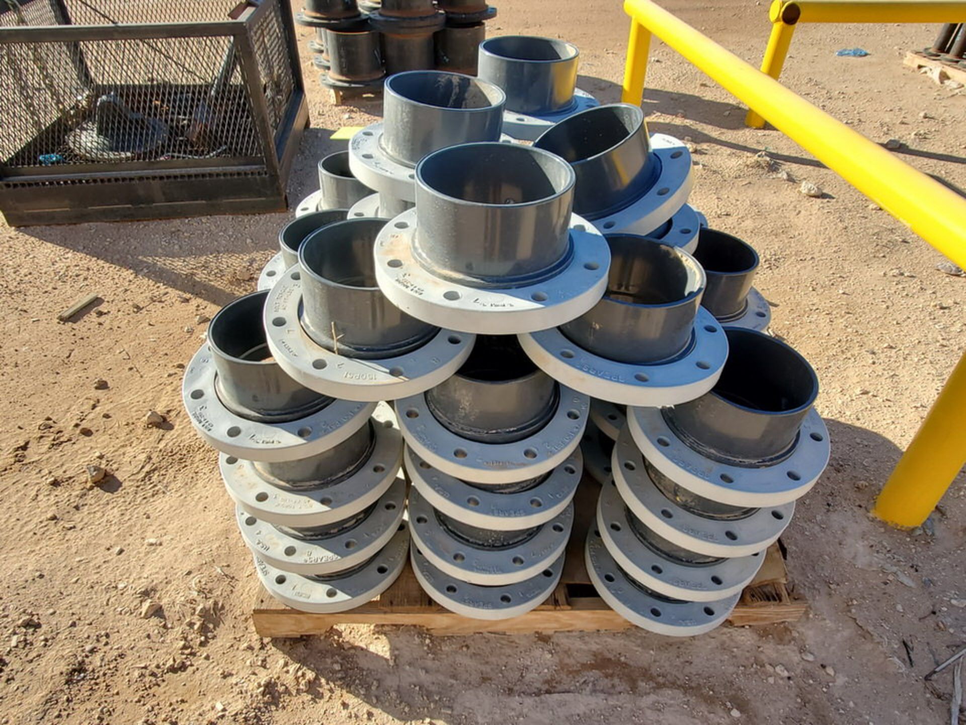 Spears (46) 8" PVC WN Flanges RF 150# - Image 4 of 5