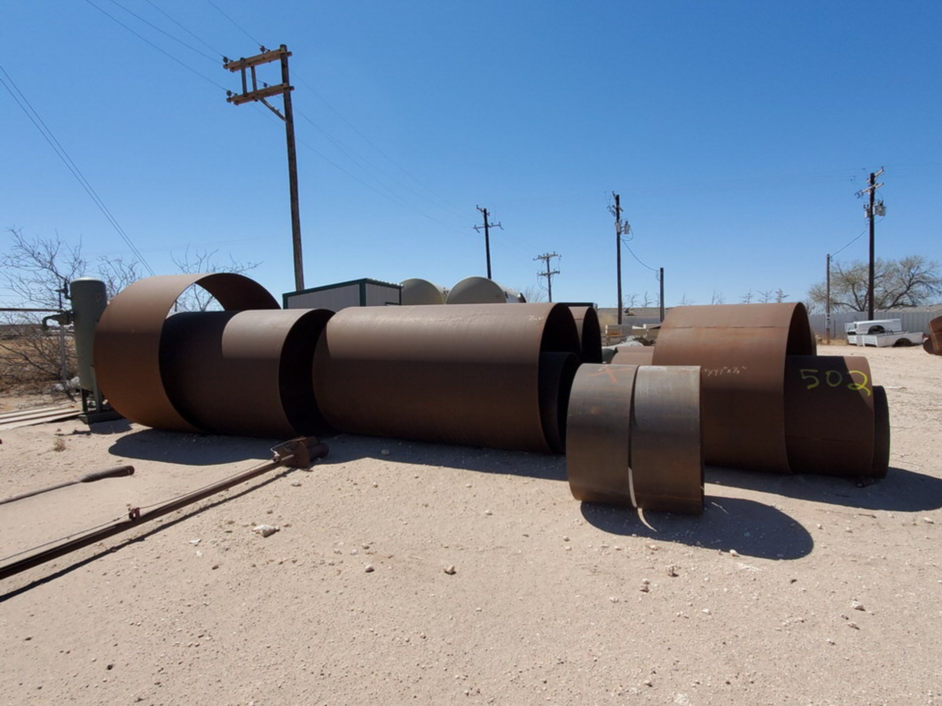 (23) Tank Cylinders Size Range: 24" - 96"O.D., 19' - 20'L - Image 2 of 18